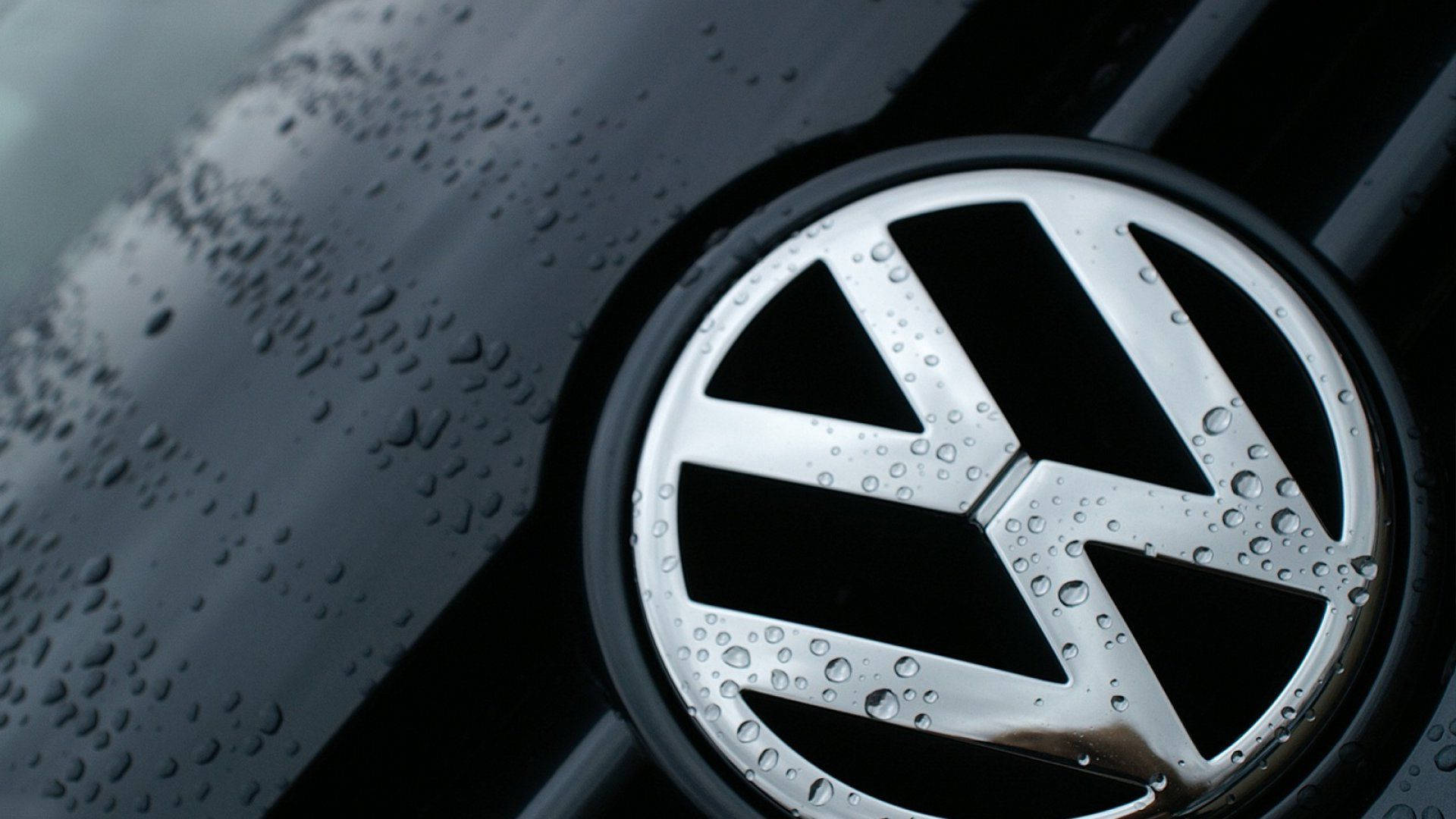 Volkswagen, Volkswagen logo, car grille, Full HD Desktop Wallpaper