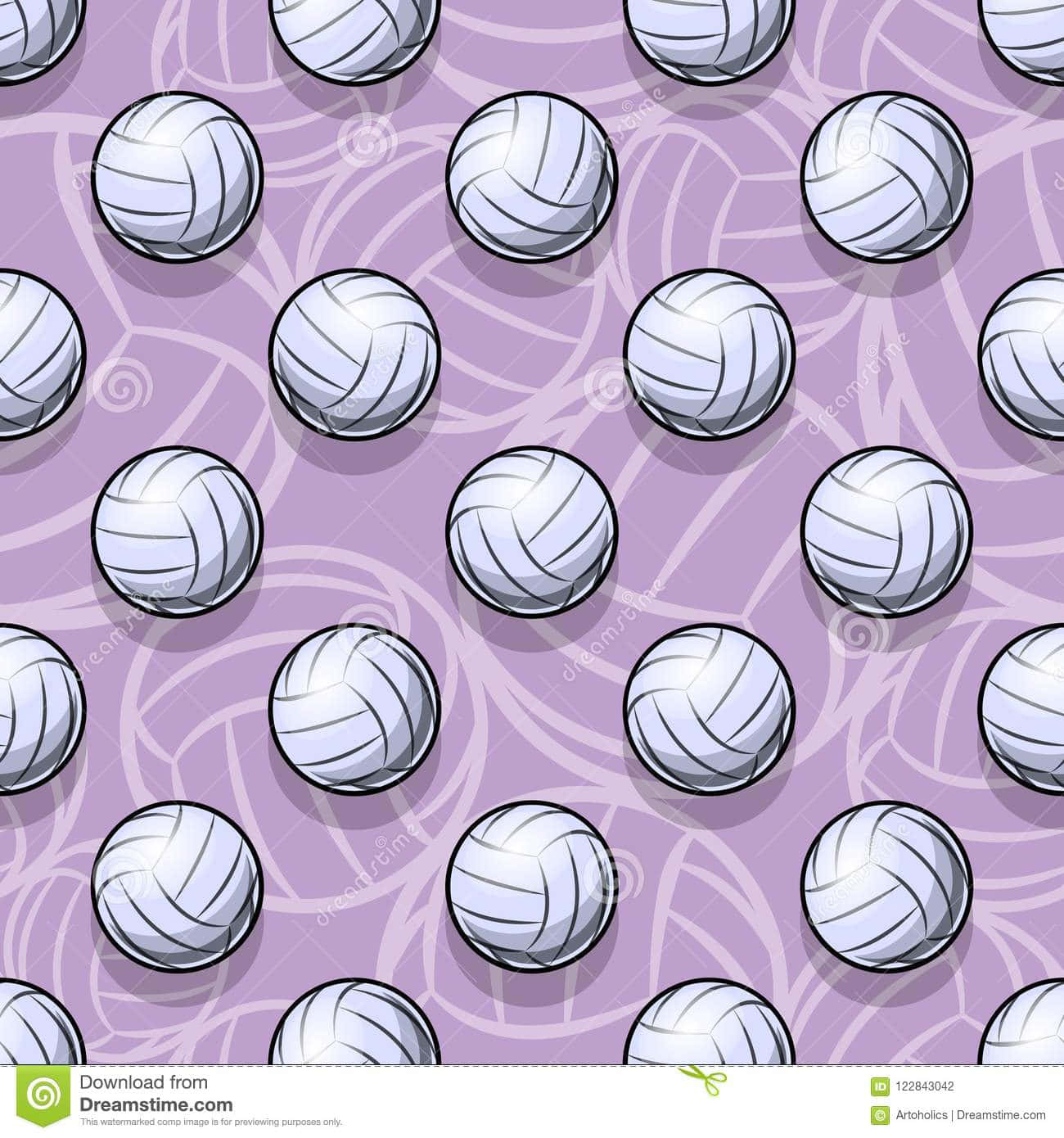 volleyball ball, purple background, white volleyballs, HD Phone Wallpaper