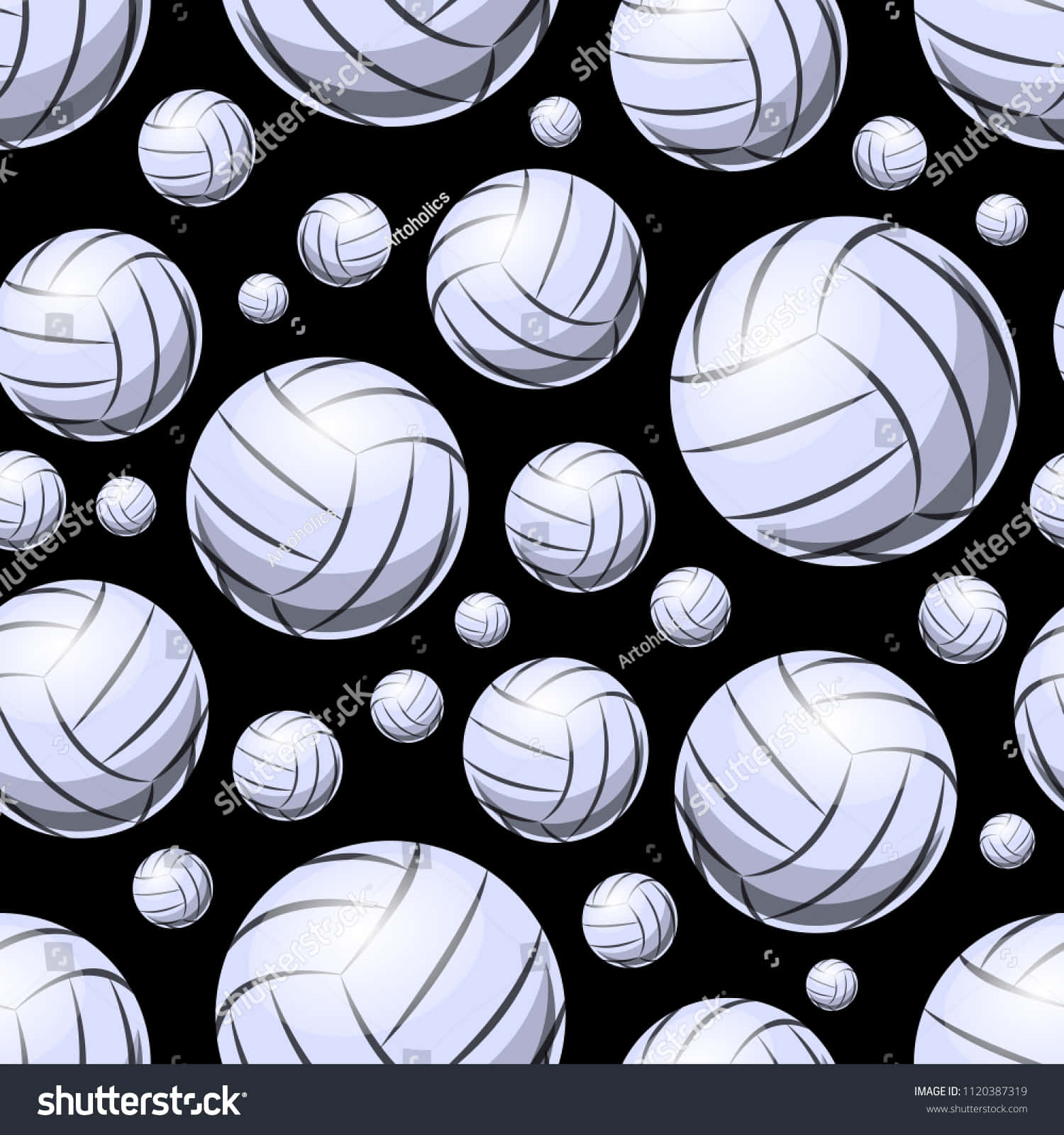 Volleyball Ball, white volleyballs, various sizes, HD Phone Wallpaper