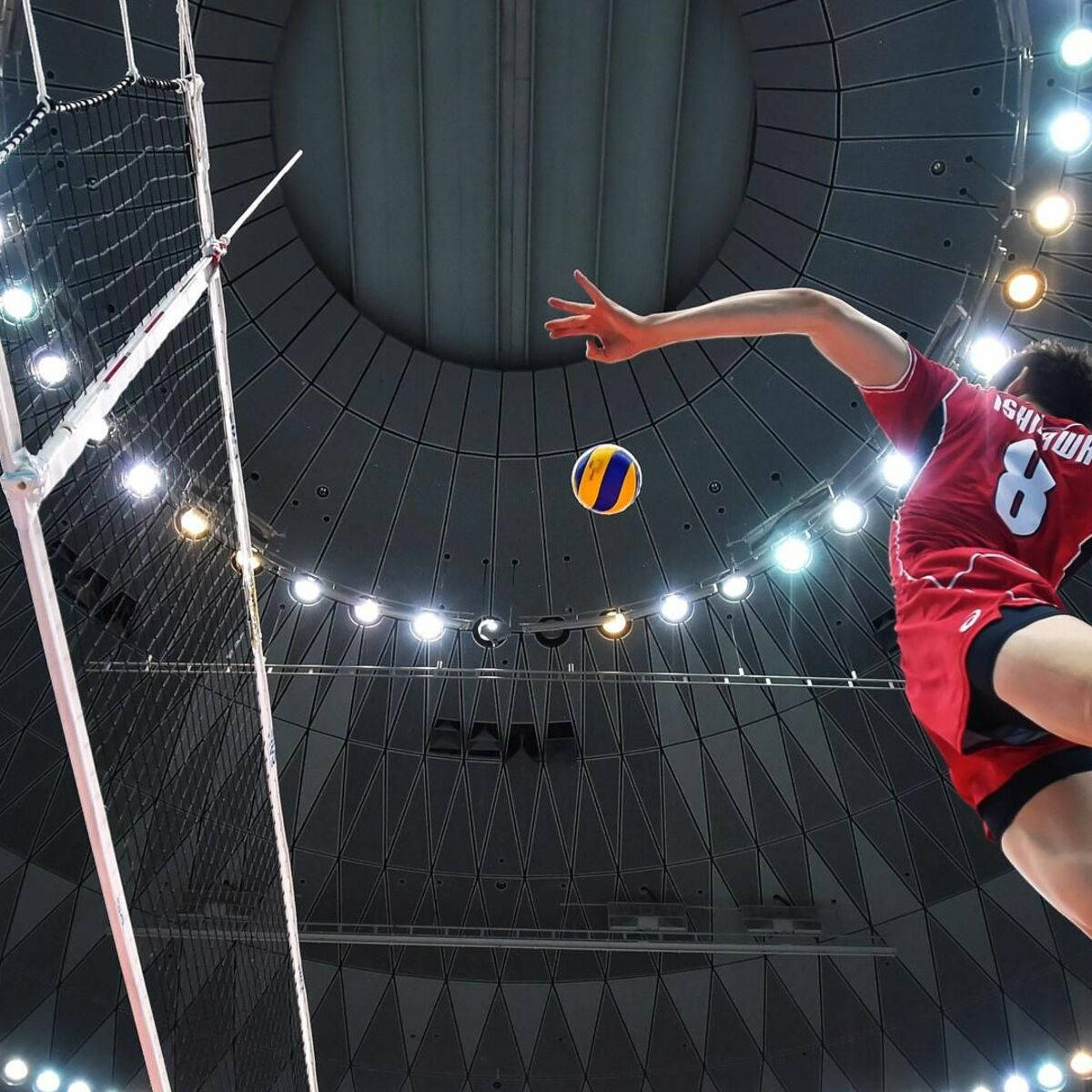 volleyball laptop, court, volleyball equipment, SD Desktop Wallpaper