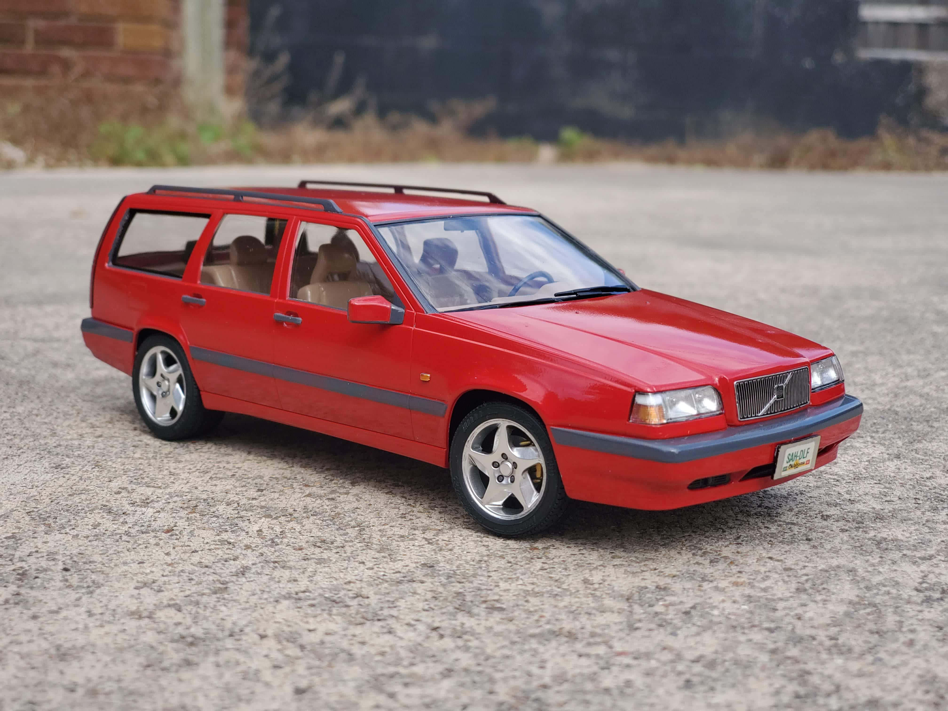 Volvo 850, red, station wagon, 4K Desktop Wallpaper