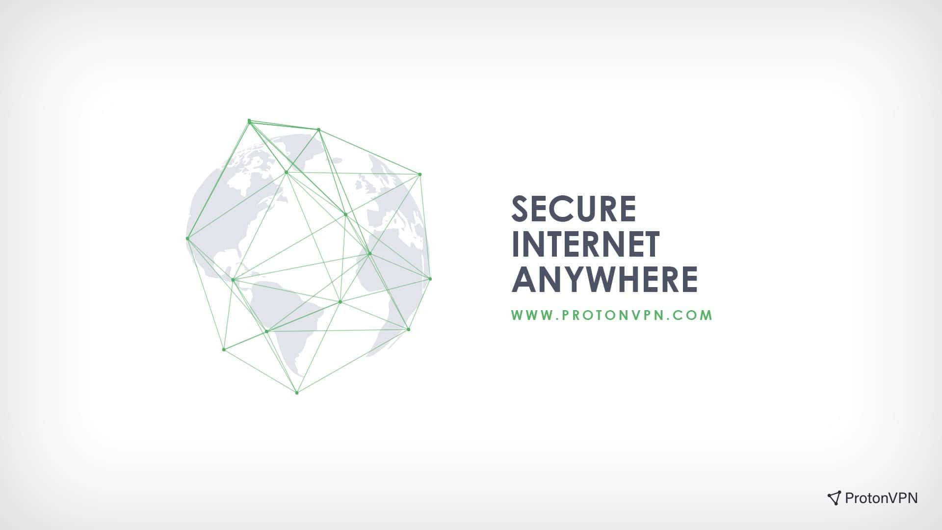 VPN, globe, green geometric wireframe, Full HD Desktop Wallpaper