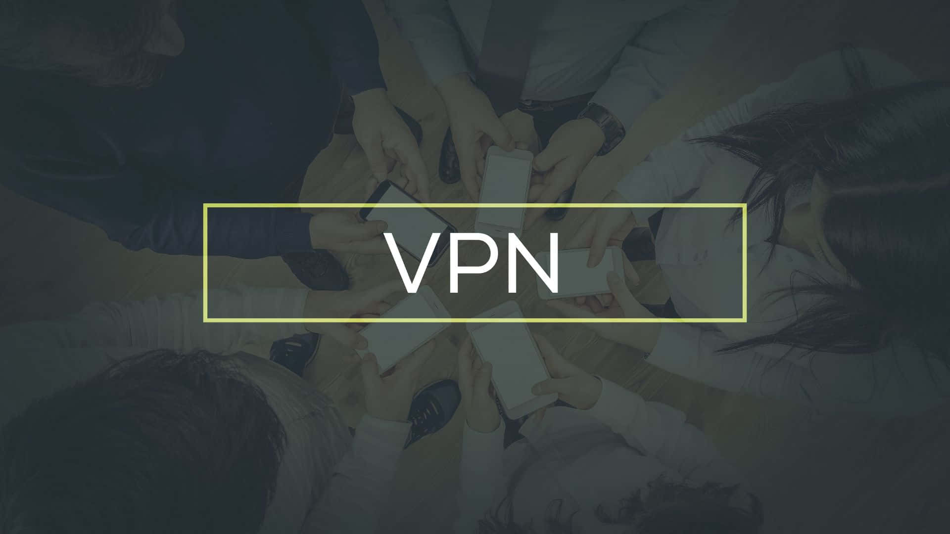 VPN, white font, overhead view, Full HD Desktop Wallpaper