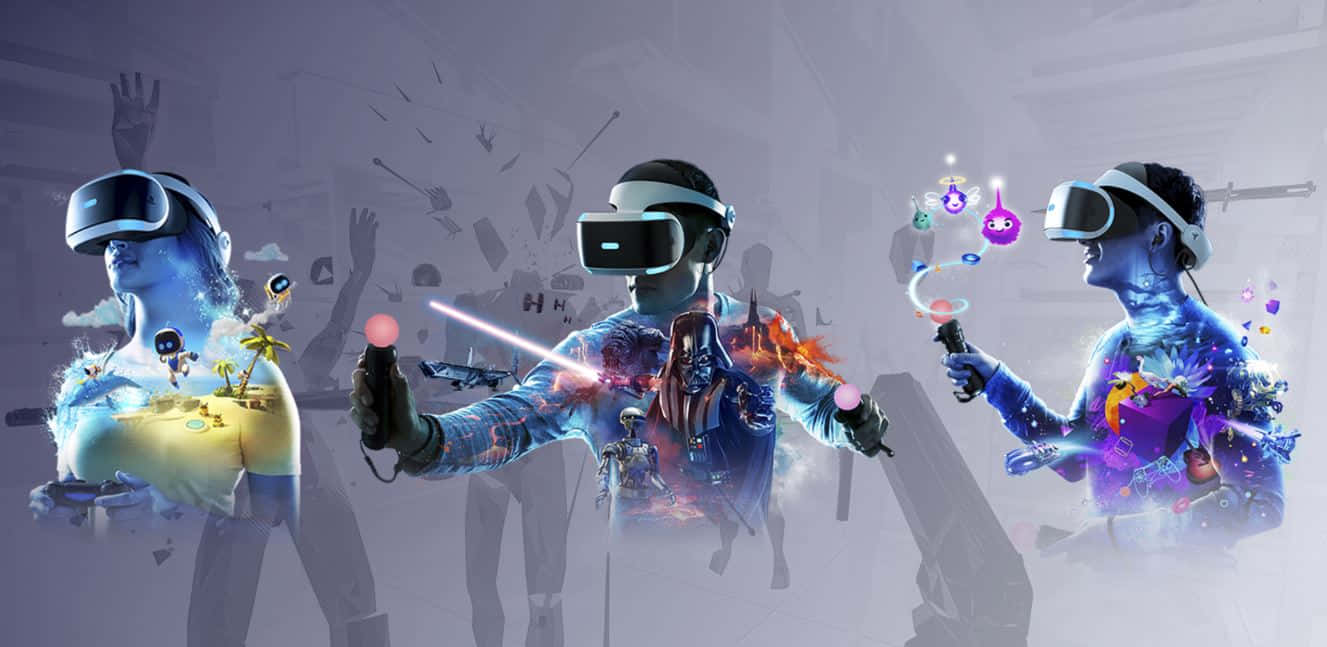 VR gaming, gaming experience, VR headsets, HD Desktop Wallpaper