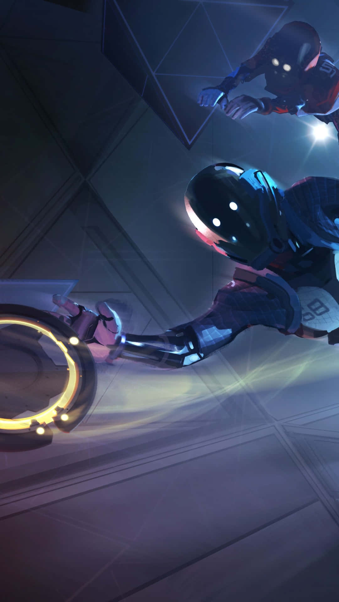 VR Gaming, futuristic astronauts, sleek suits, Full HD Phone Wallpaper