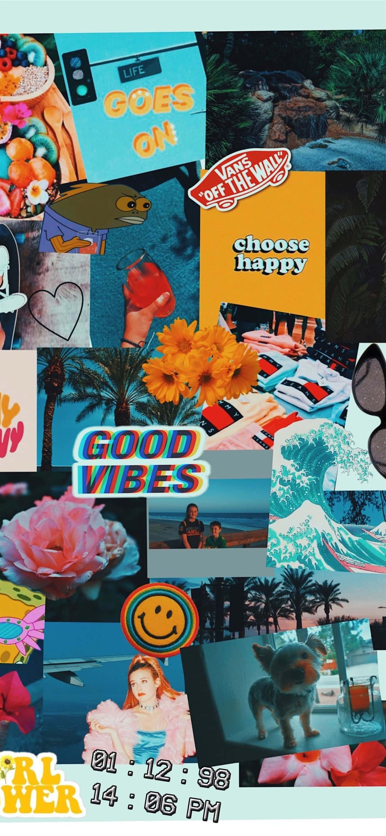 Vsco Girl, pop culture icons, flowers, 2K Phone Wallpaper
