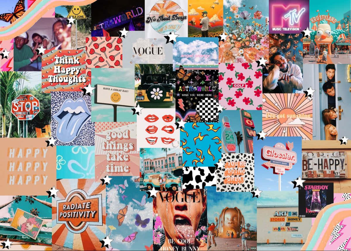 Vsco Laptop, pop culture icons, fashion quotes, SD Desktop Wallpaper