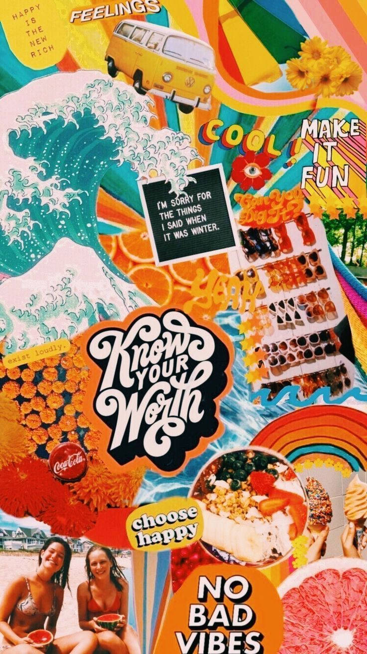 Vsco, orange, tropical, HD Phone Wallpaper