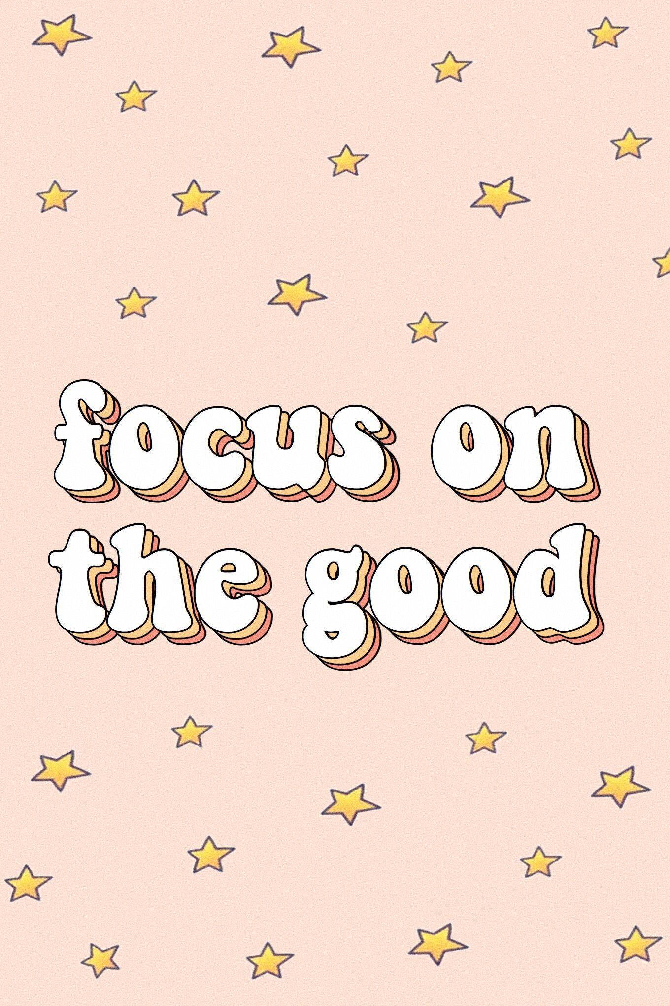 pastel pink, yellow stars, 3d-style text, Full HD Phone Wallpaper