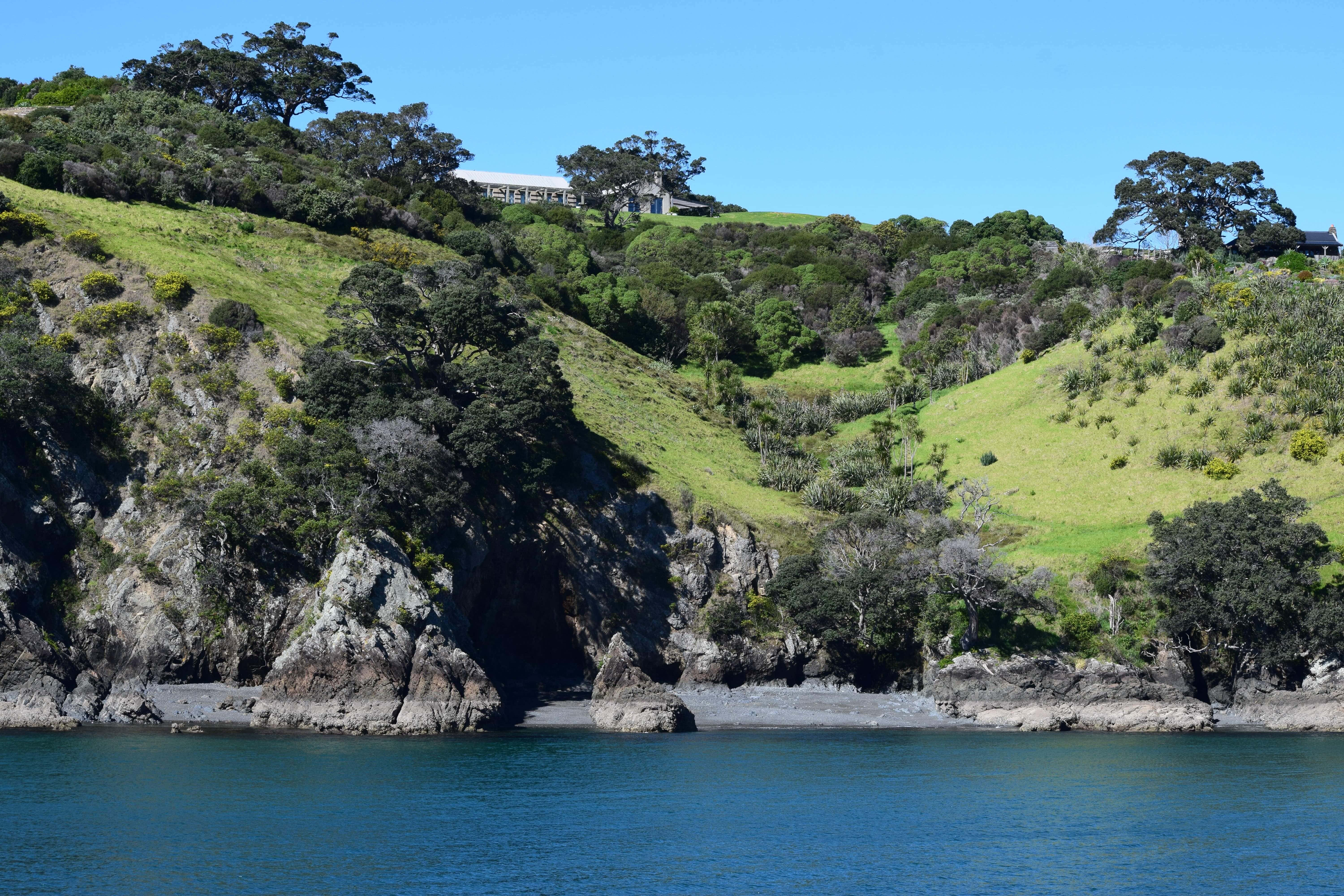 Waiheke Island, coastal cove, turquoise waters, 5K Desktop Wallpaper