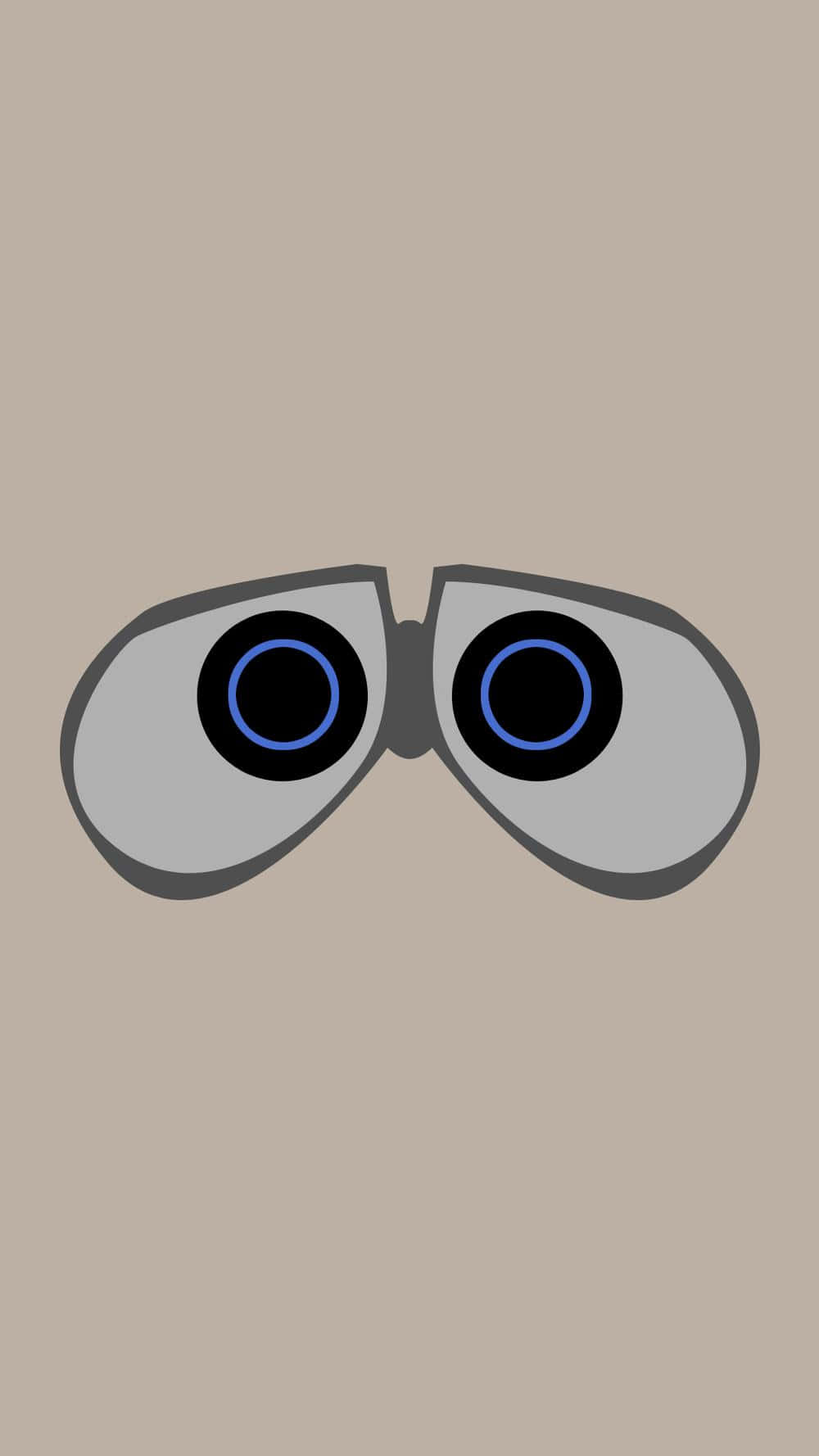 Wall E, iPhone, eyes, HD Phone Wallpaper