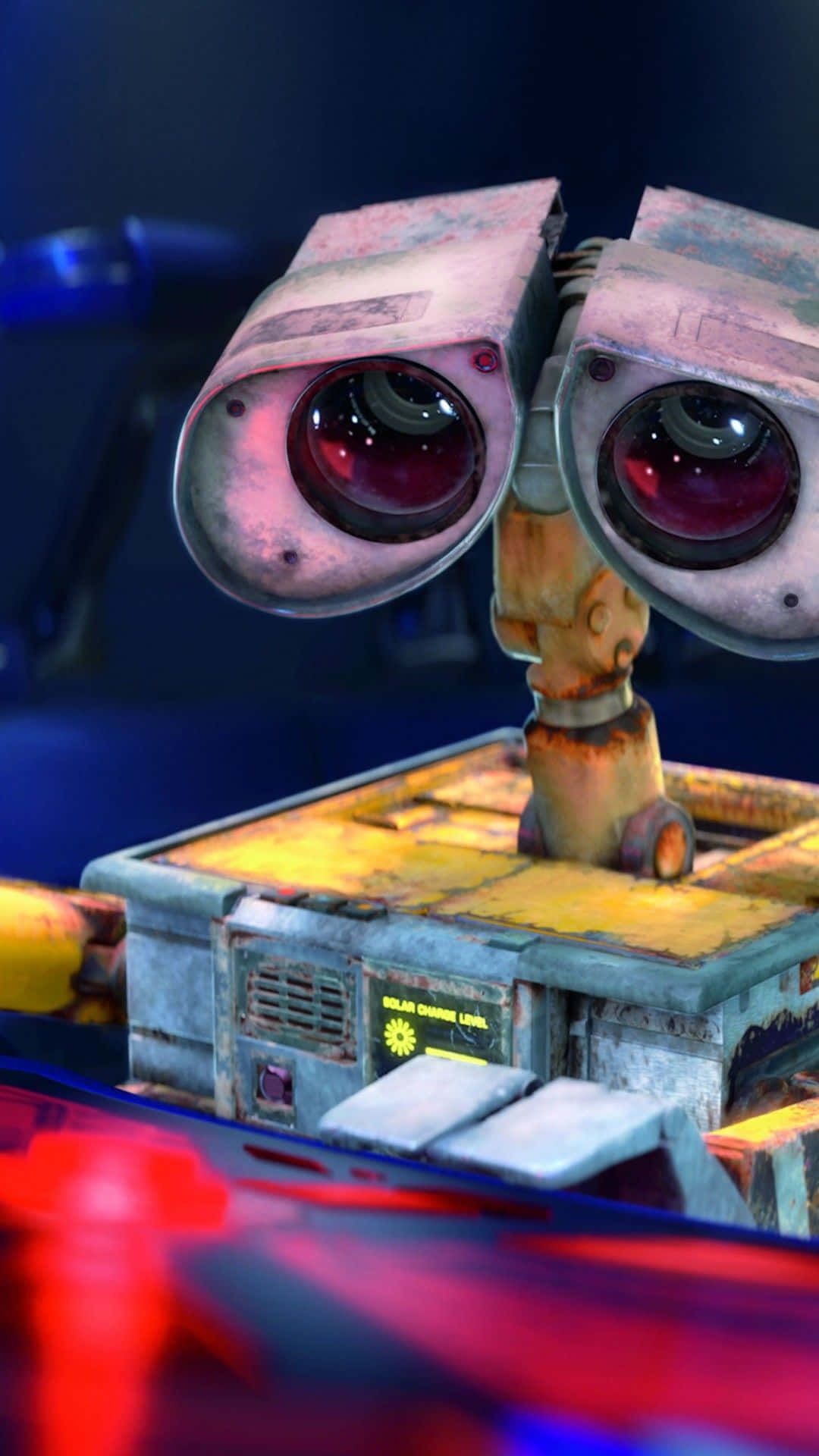 Wall E, iPhone, large expressive eyes, Full HD Phone Wallpaper