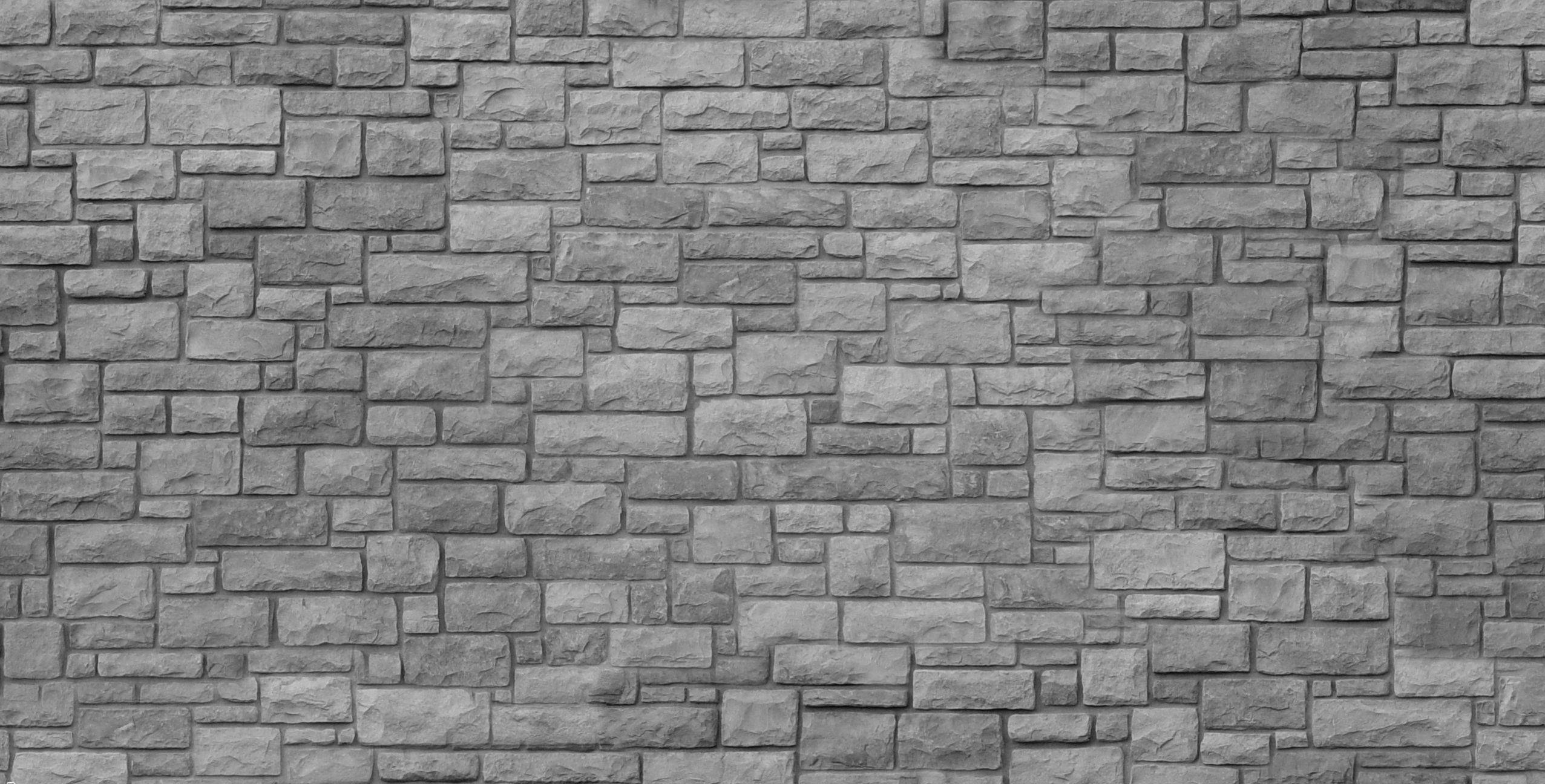 small stone brick wall texture, gray stone wall, varied rectangular blocks, Full HD Desktop Wallpaper