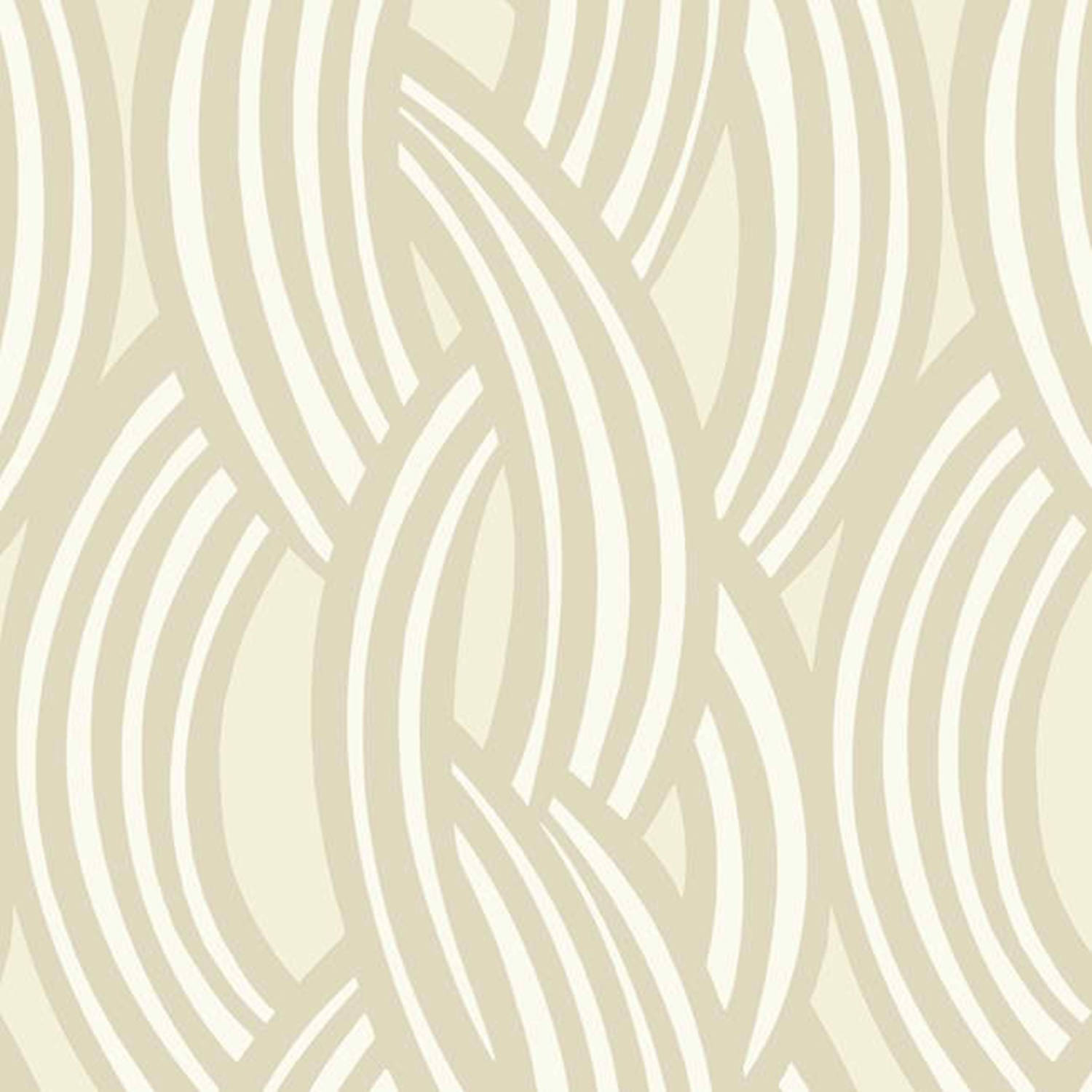 contemporary modern wave striped wall, cream, off-white, HD Desktop Wallpaper