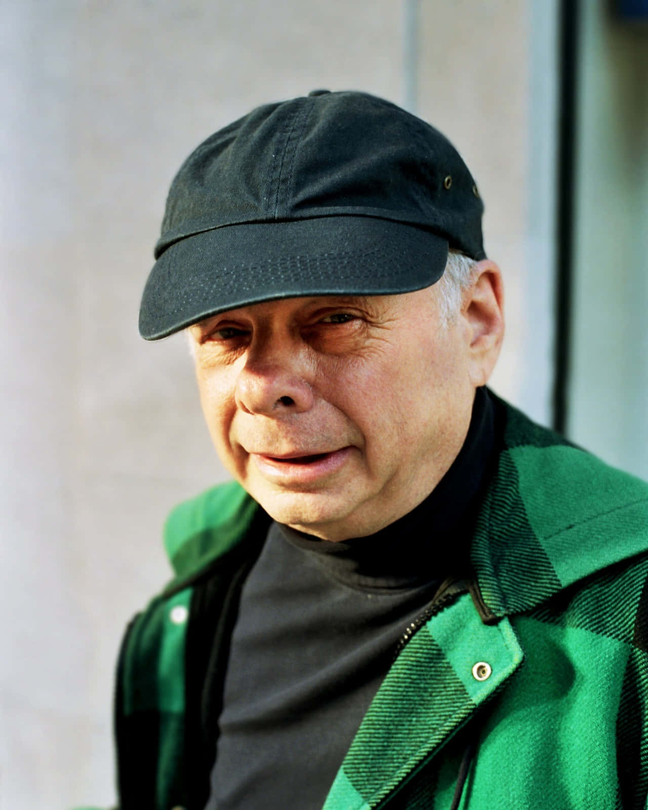 Wallace Shawn, white hair, black cap, HD Phone Wallpaper