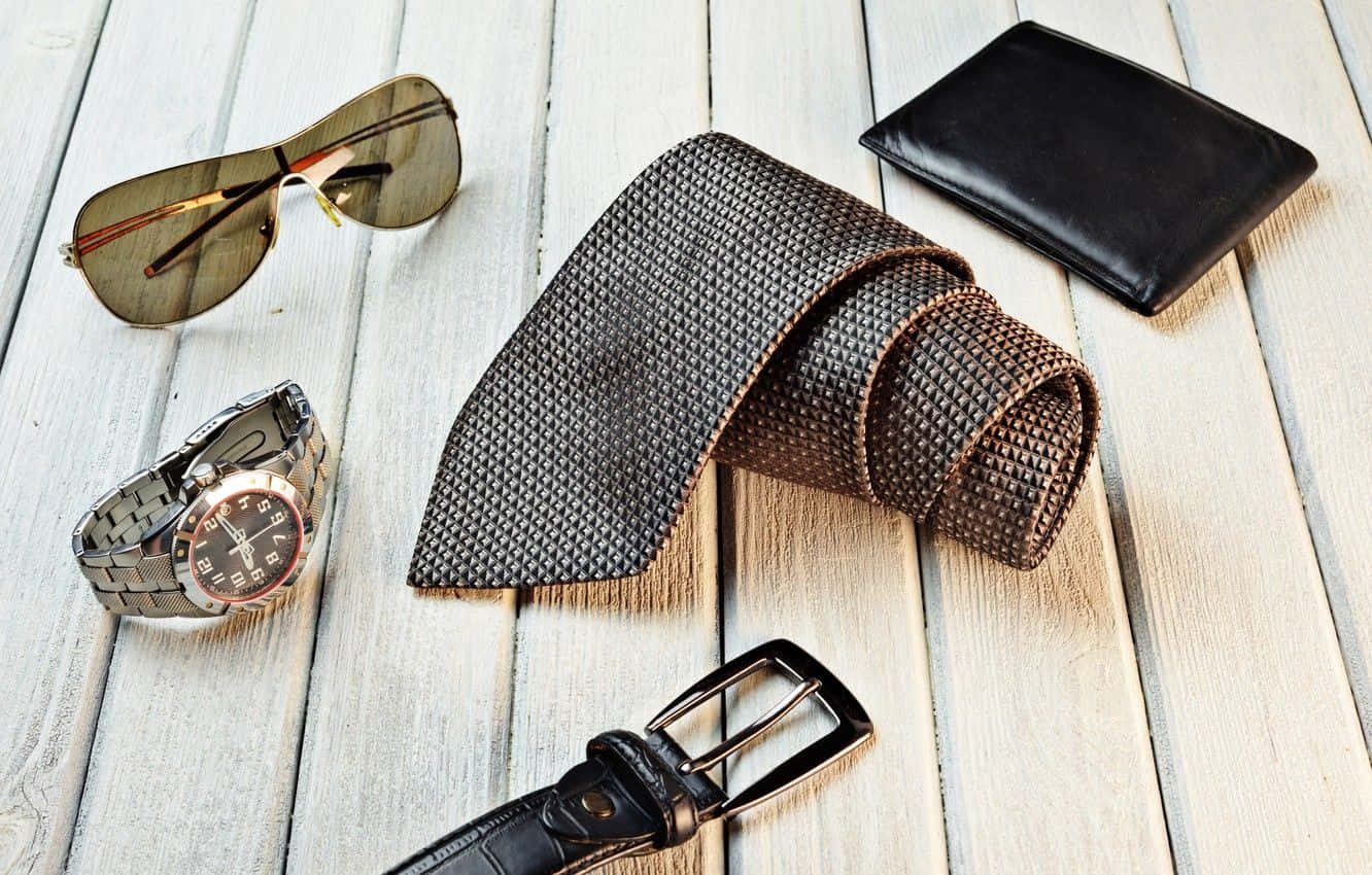sunglasses, watch, tie, HD Desktop Wallpaper