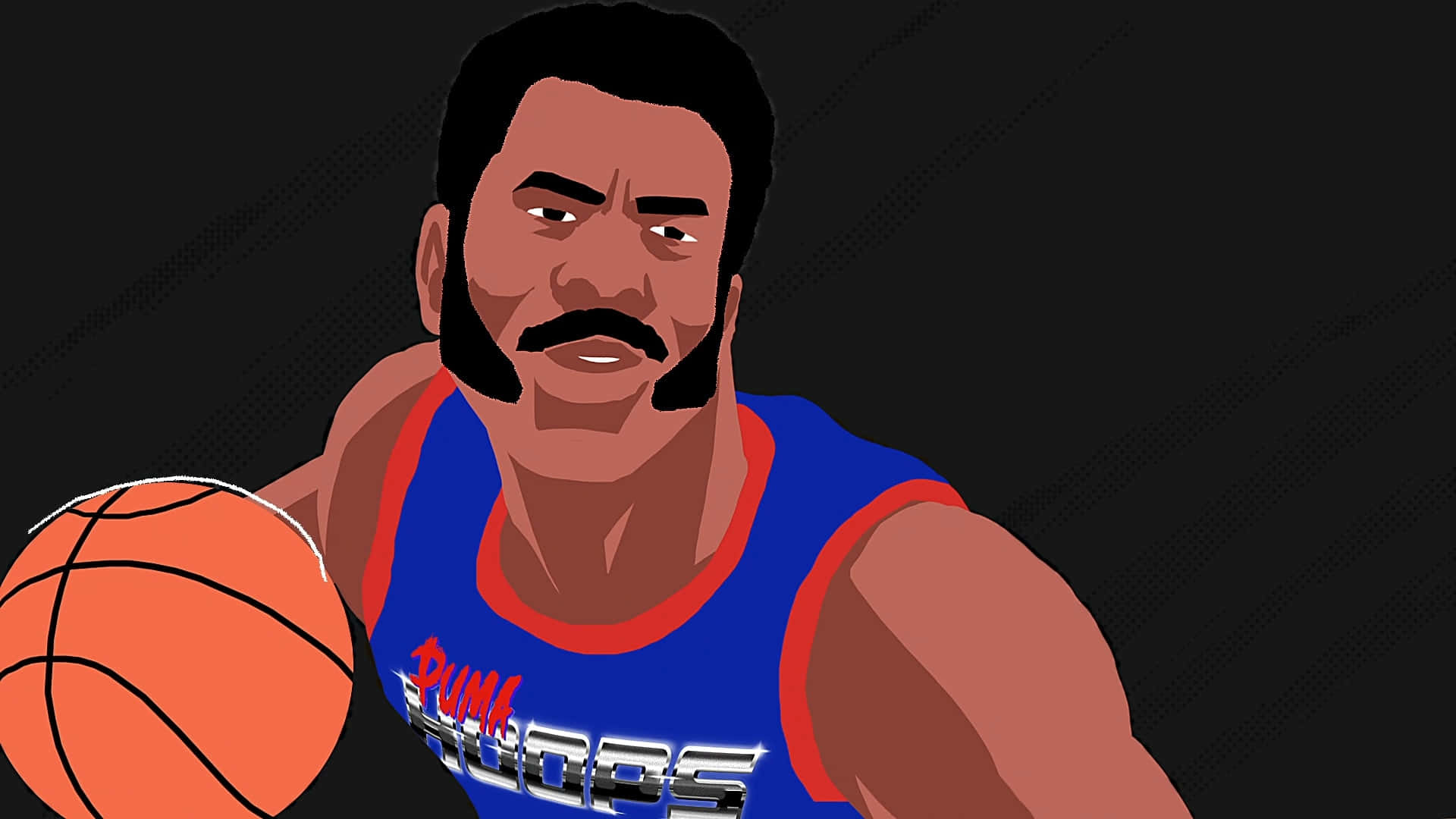 Walt Frazier, basketball player, mustache, Full HD Desktop Wallpaper