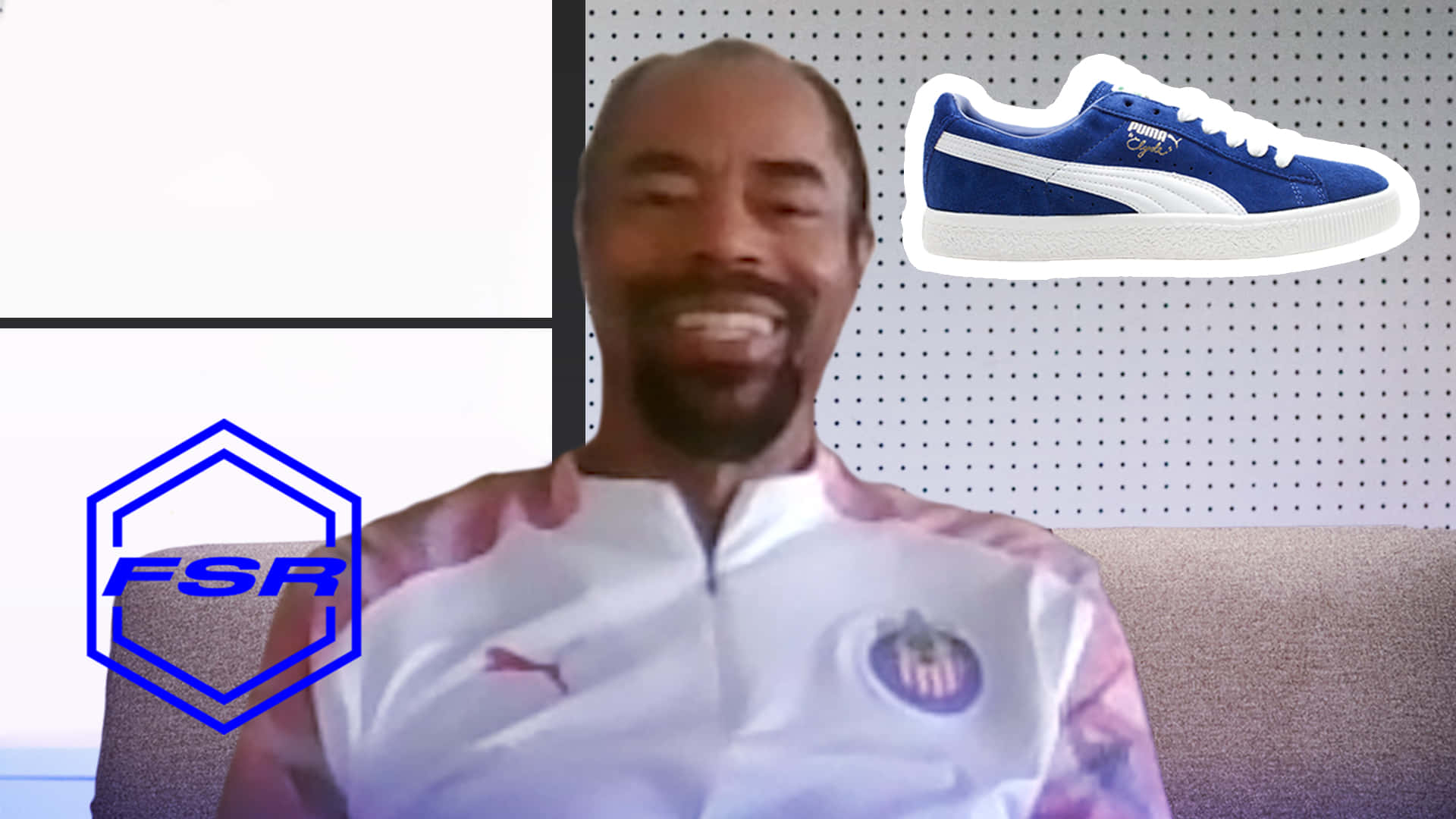 Walt Frazier, Puma jacket, blue Puma sneaker, Full HD Desktop Wallpaper