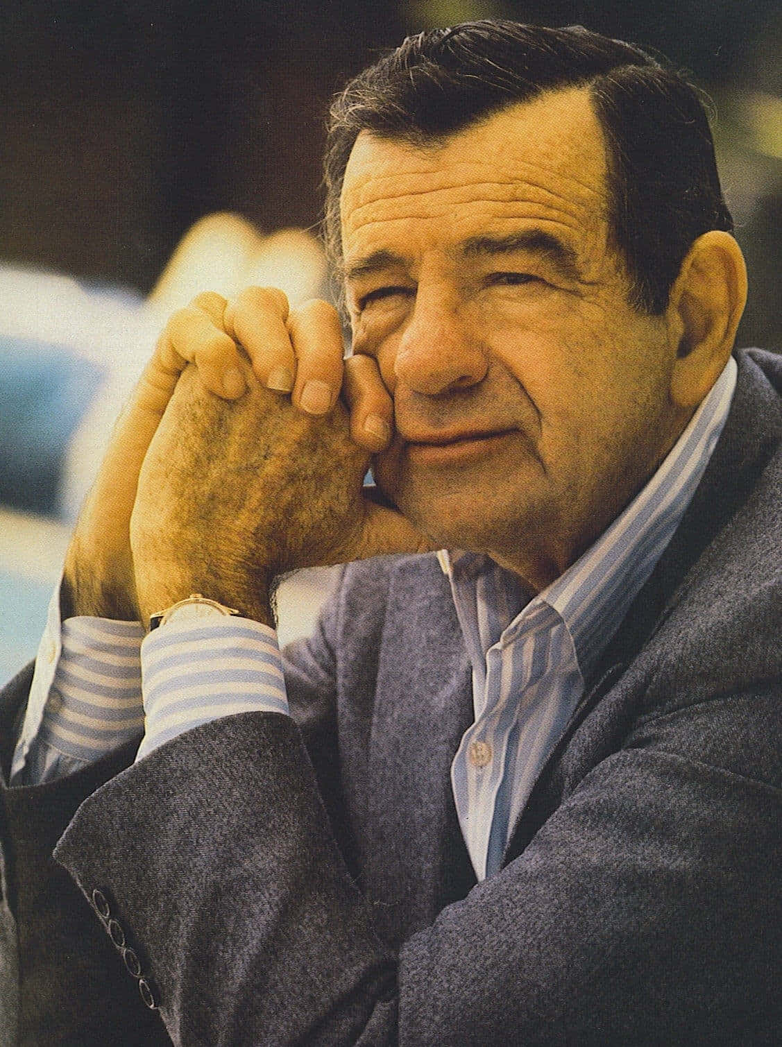 Walter Matthau, classic pose, close-up portrait, HD Phone Wallpaper