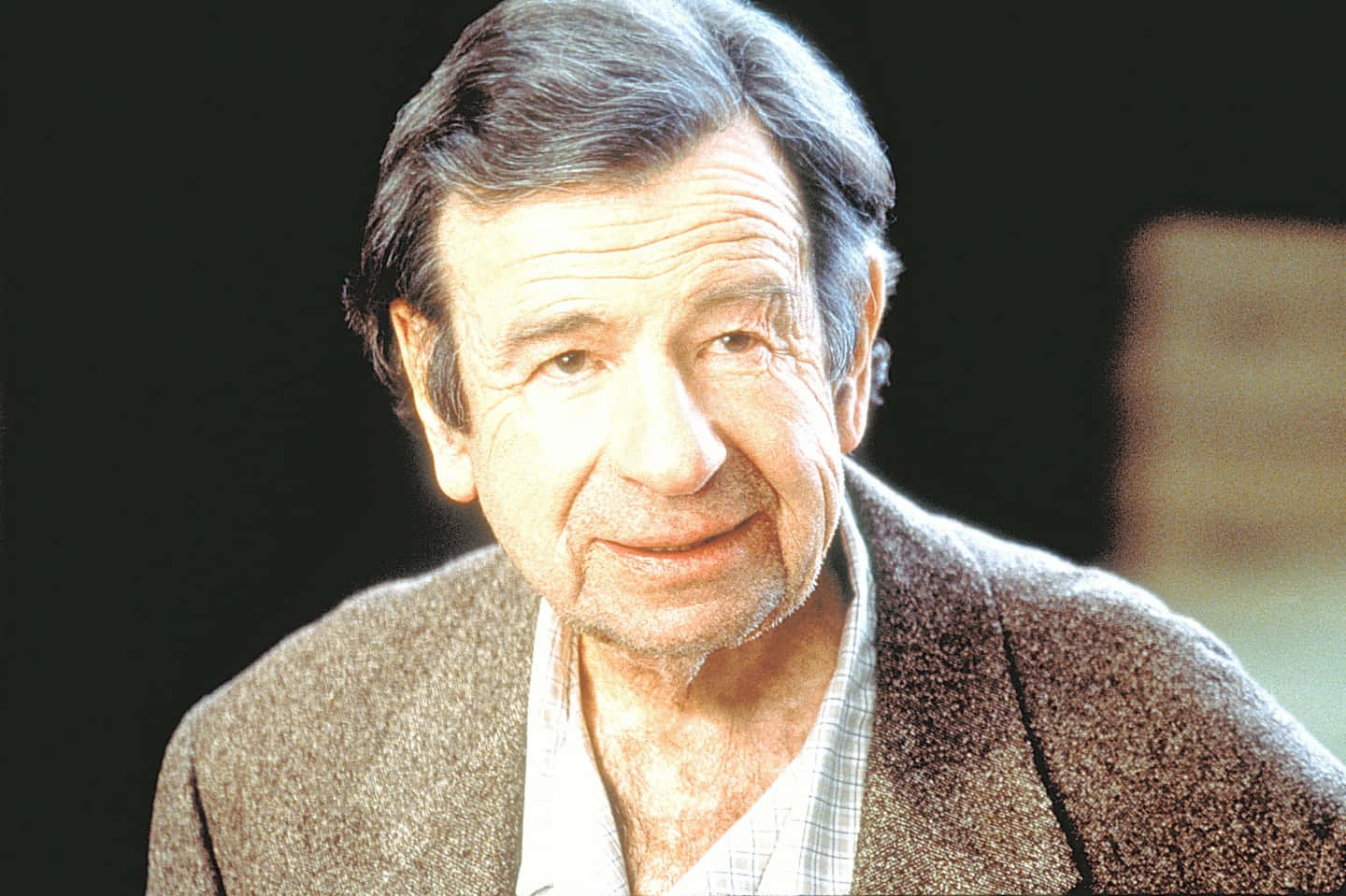 Walter Matthau, gray hair, textured brown jacket, HD Desktop Wallpaper