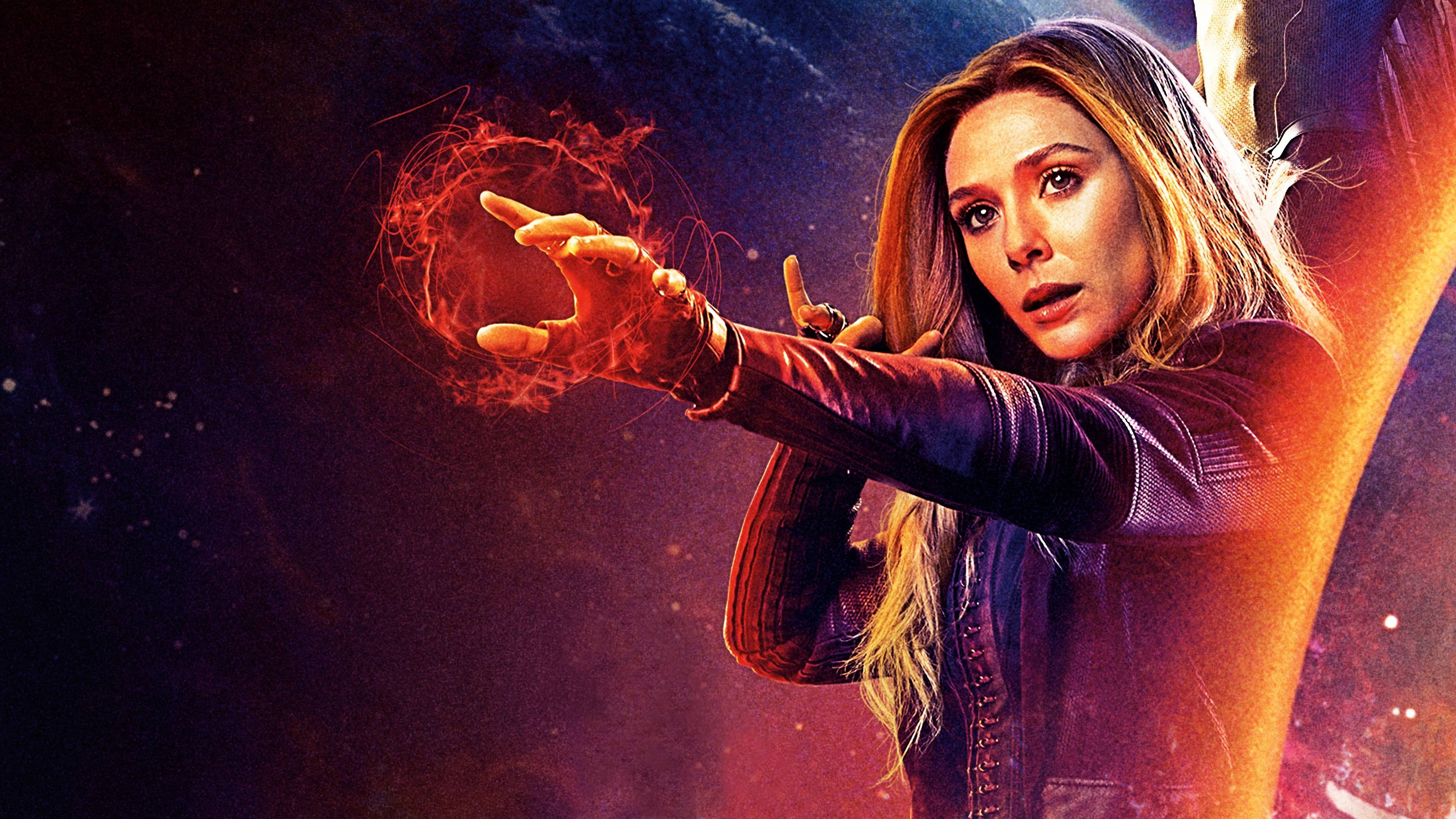Wanda, super powers, 4K, 5K Desktop Wallpaper