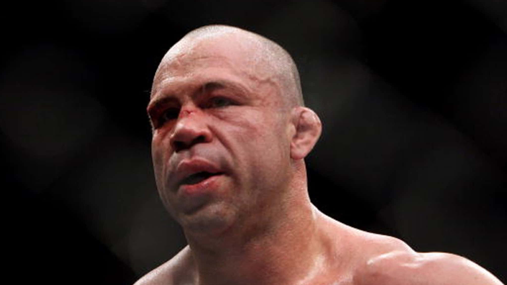 Wanderlei Silva, broken nose, bald fighter, Full HD Desktop Wallpaper
