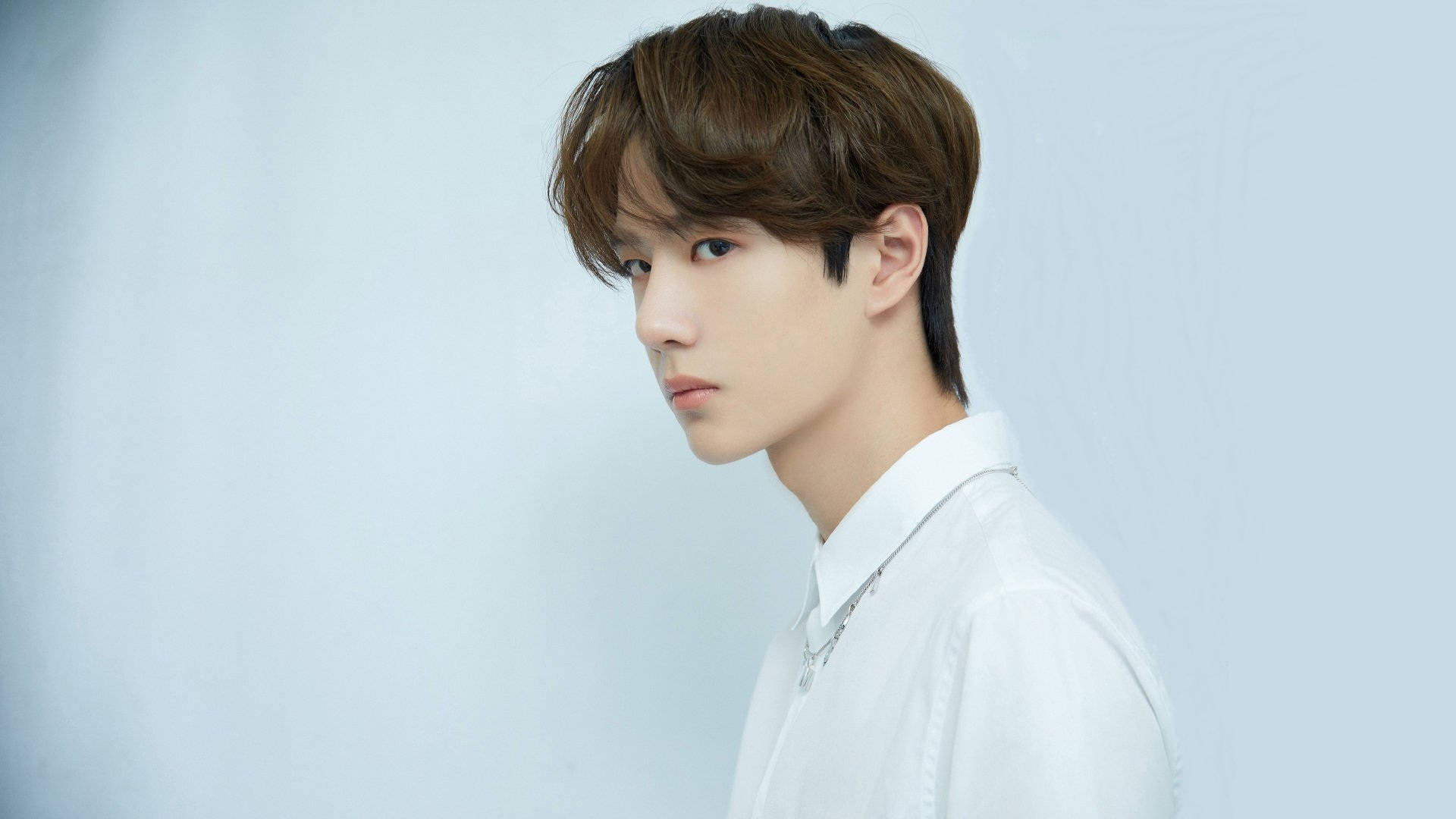 Wang Yibo, Chinese actor, brown hair, Full HD Desktop Wallpaper