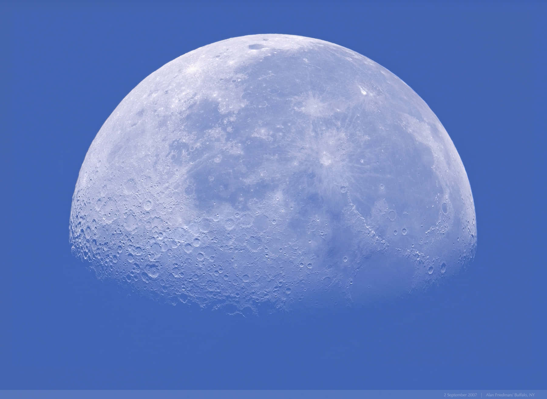 Waning Gibbous Moon, craters, maria, HD Desktop Wallpaper