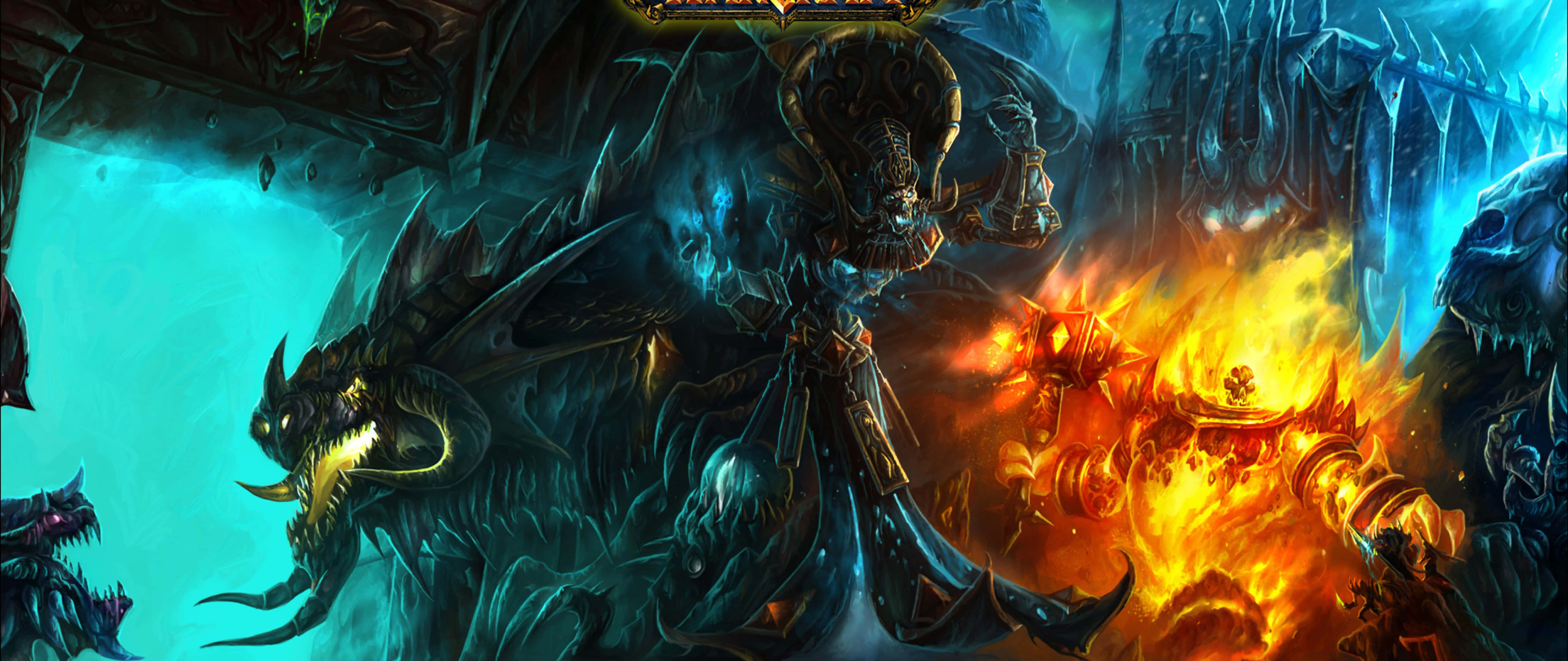 Warcraft 2, demonic rider, spiked dragon, 5K Desktop Wallpaper
