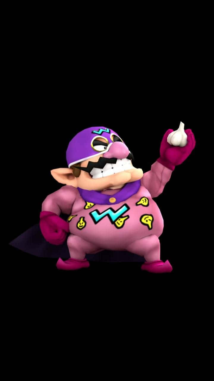 Wario, purple, garlic bulb, HD Phone Wallpaper