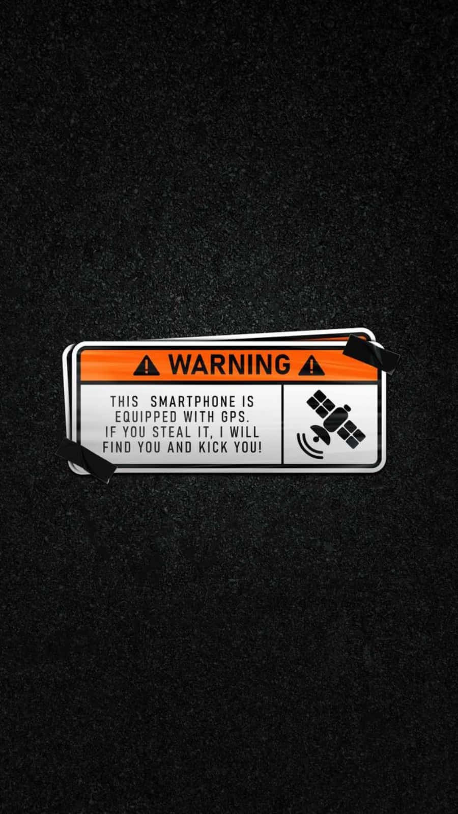 Warning, GPS, smartphone, HD Phone Wallpaper