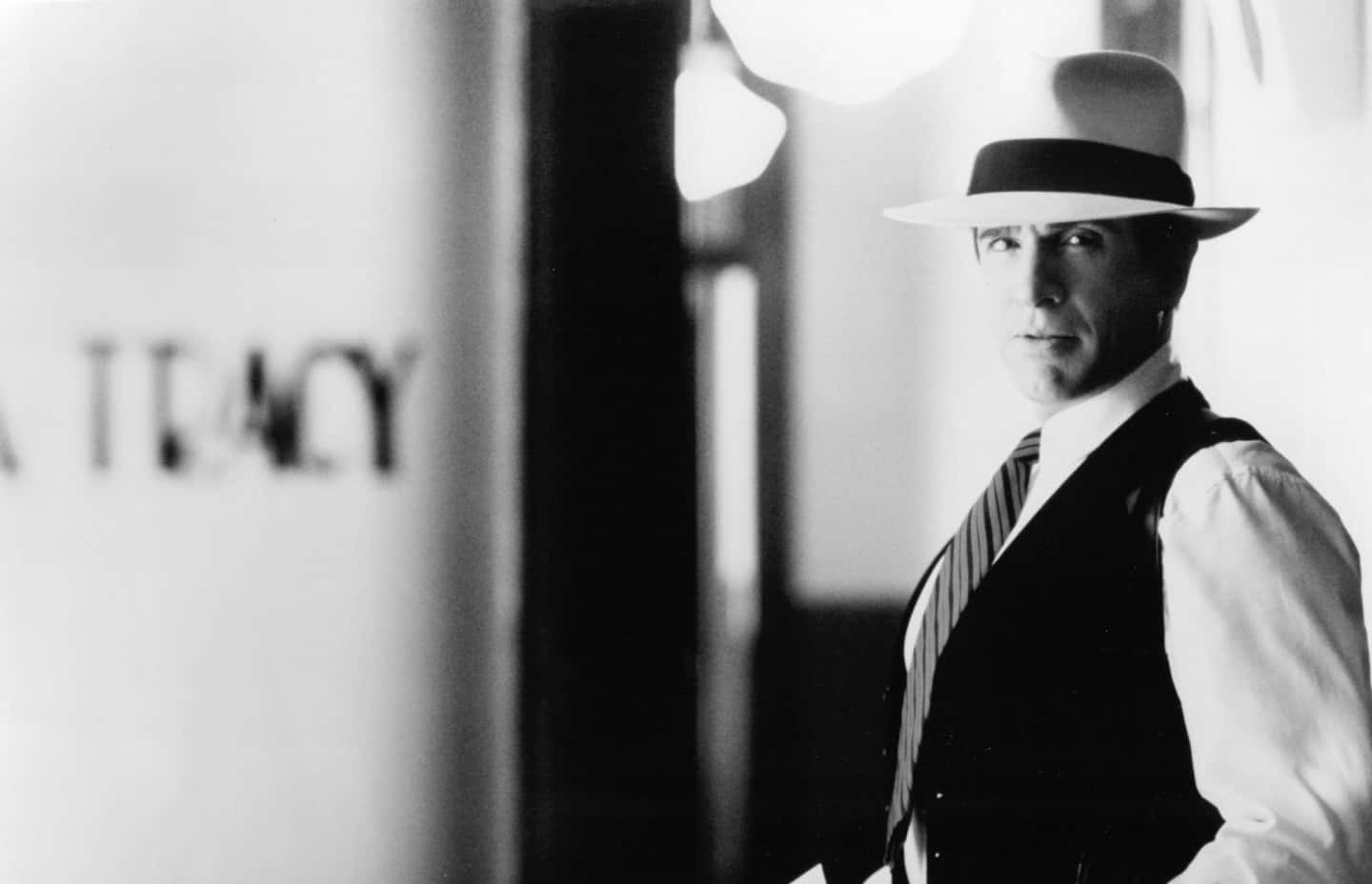 Warren Beatty, fedora, vest, HD Desktop Wallpaper