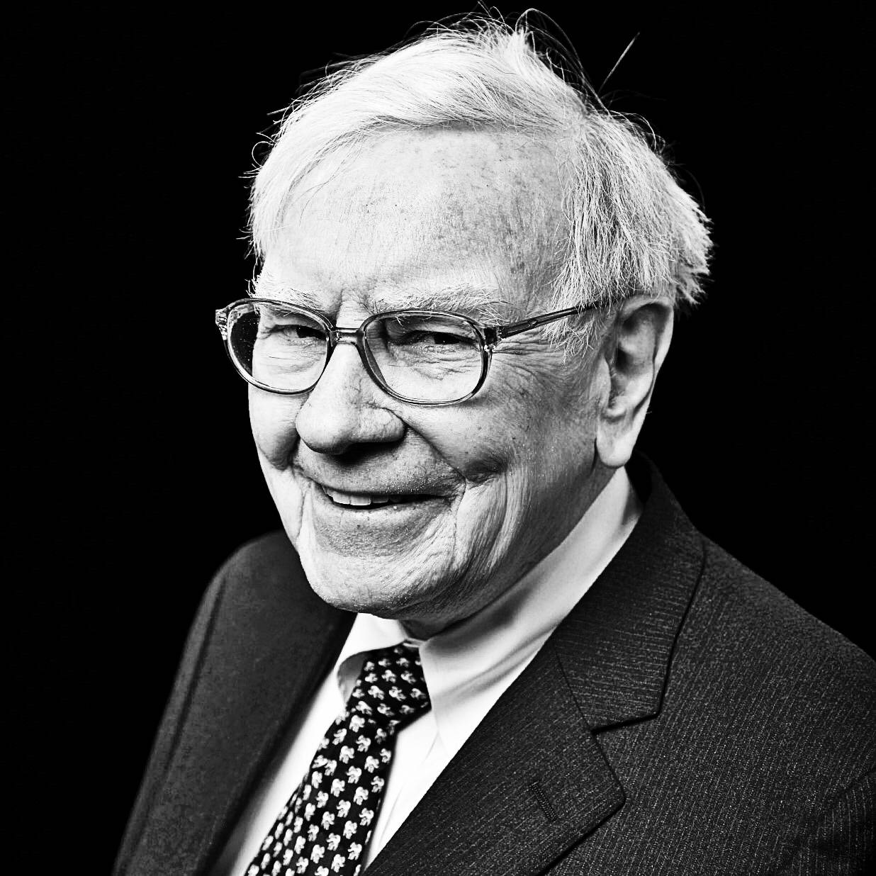 Warren Buffett, black and white photography, glasses, SD Desktop Wallpaper