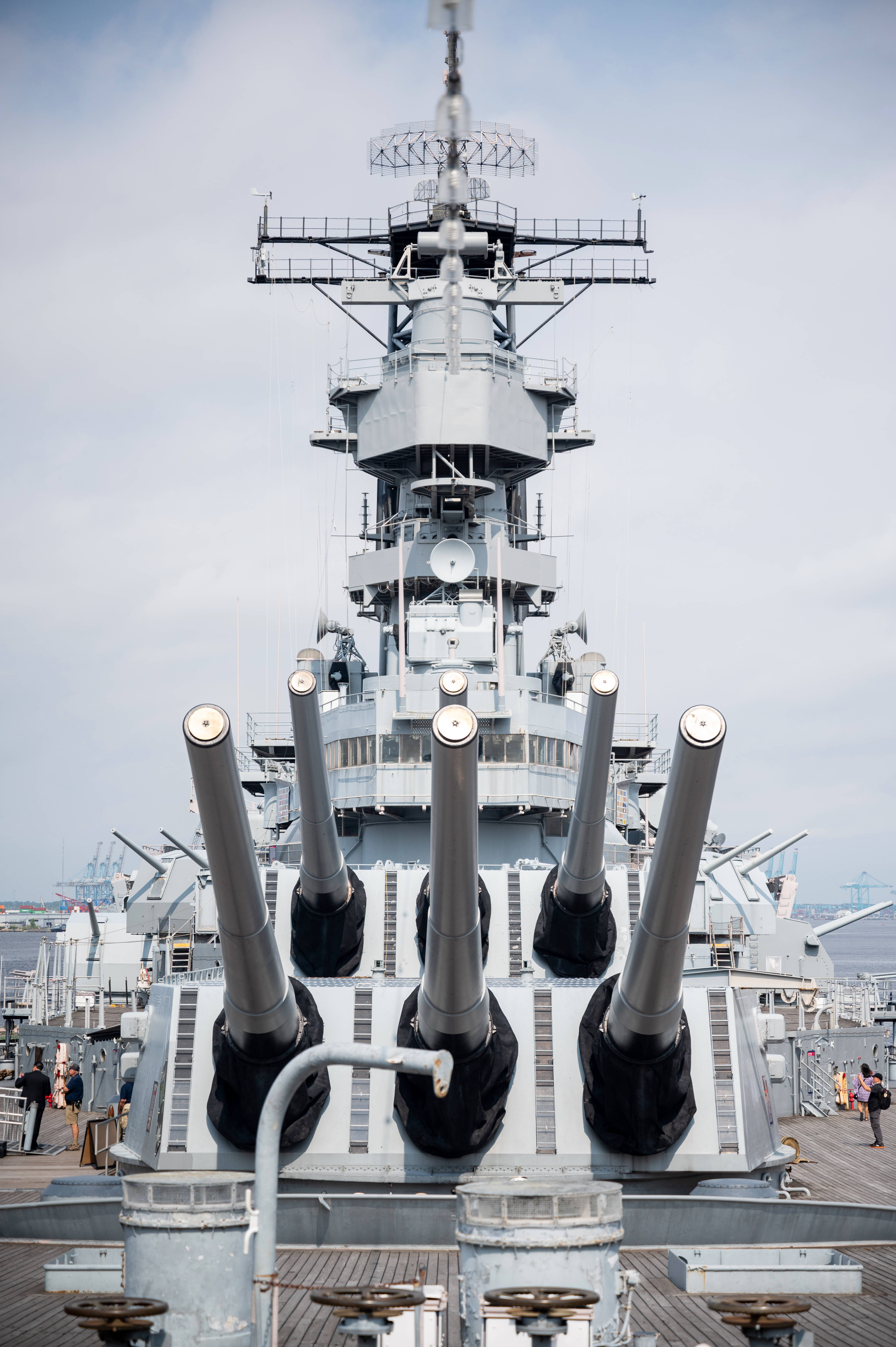 Warship, artillery cannons, battleship, 5K Phone Wallpaper