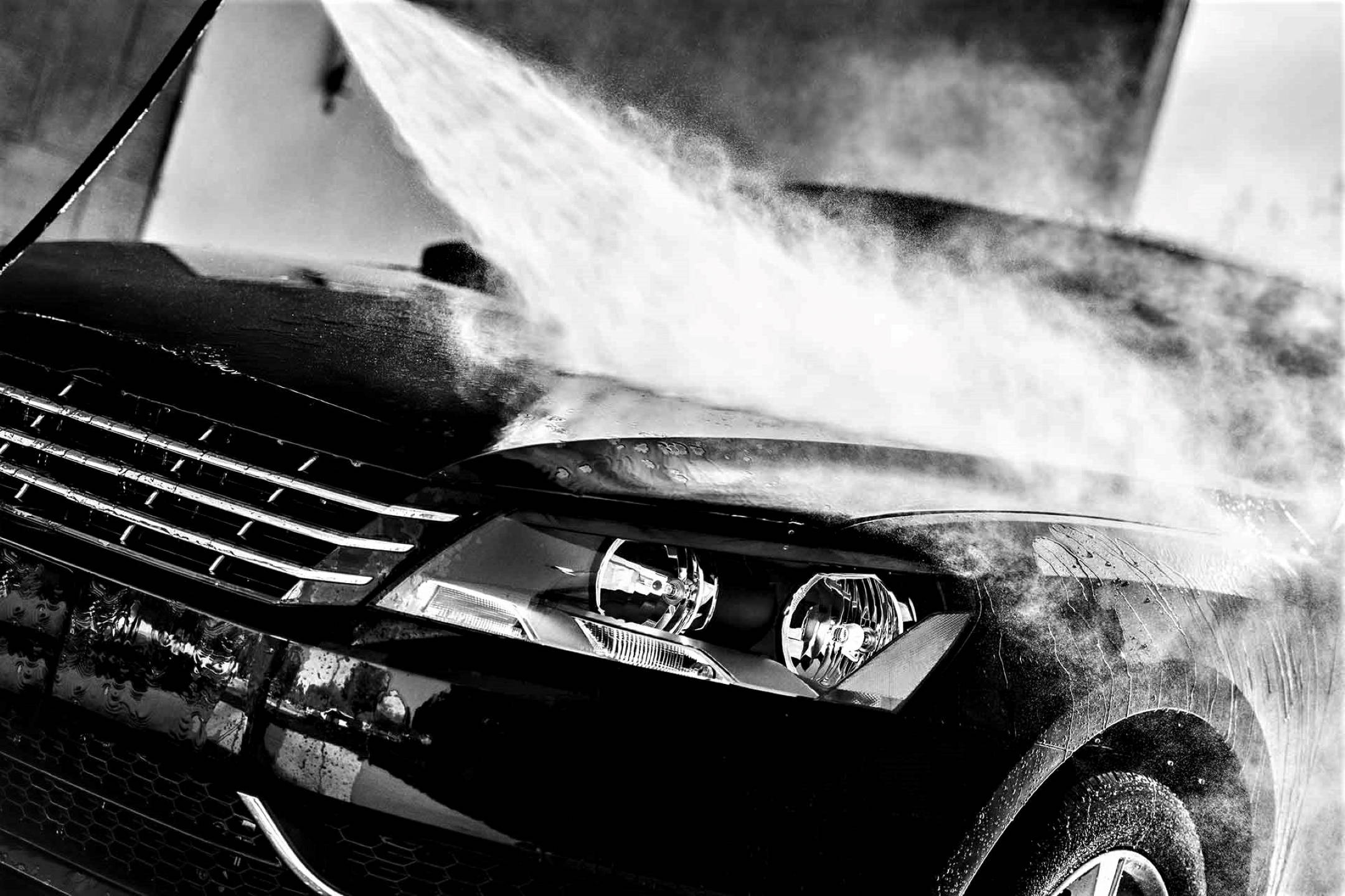 SUV, car wash, black, Full HD Desktop Wallpaper