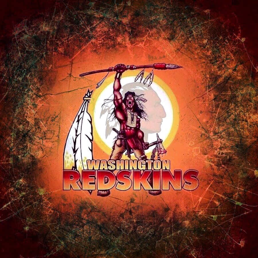 Washington Redskins, Native American warrior, spear, SD Desktop Wallpaper