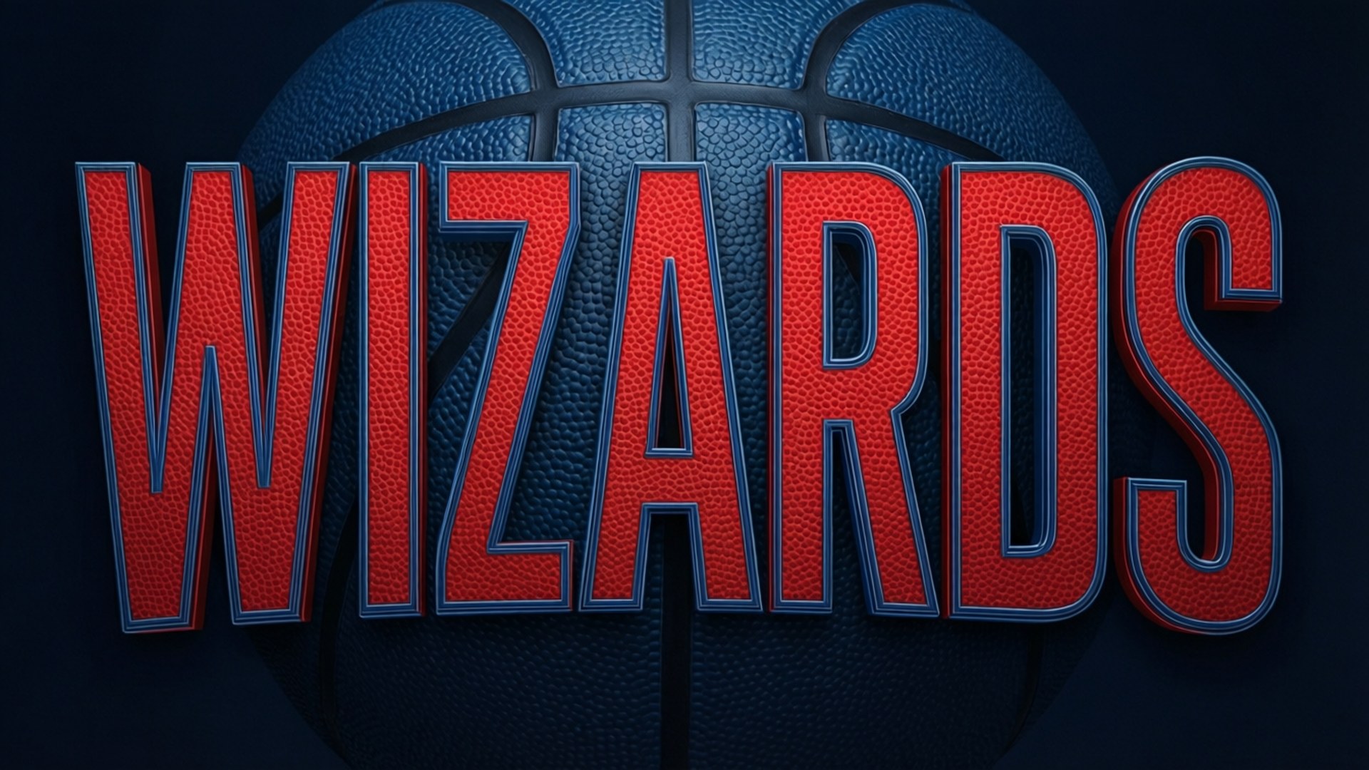 WIZARDS, red textured, blue outlines, Full HD Desktop Wallpaper