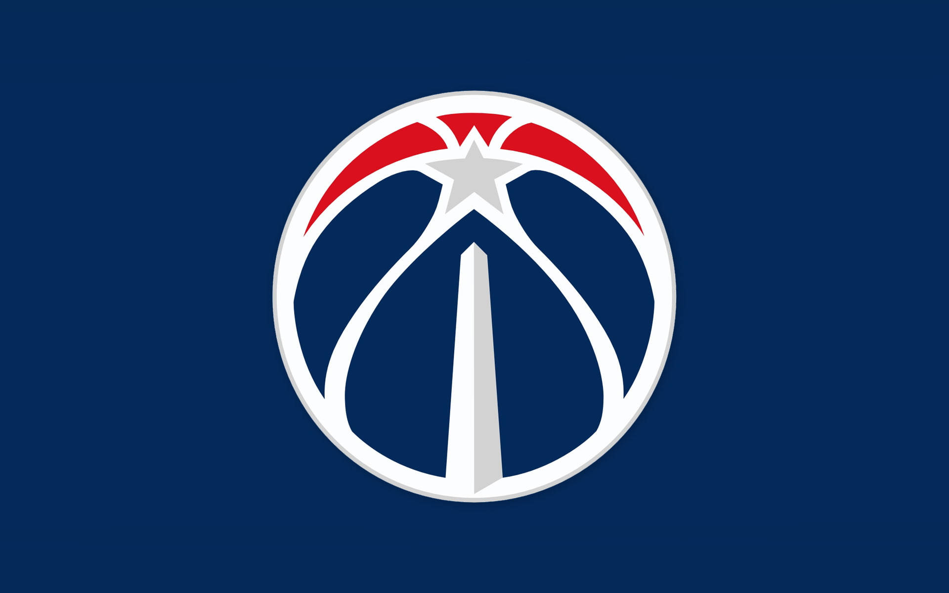 Washington Wizards, blue, red, Full HD Desktop Wallpaper