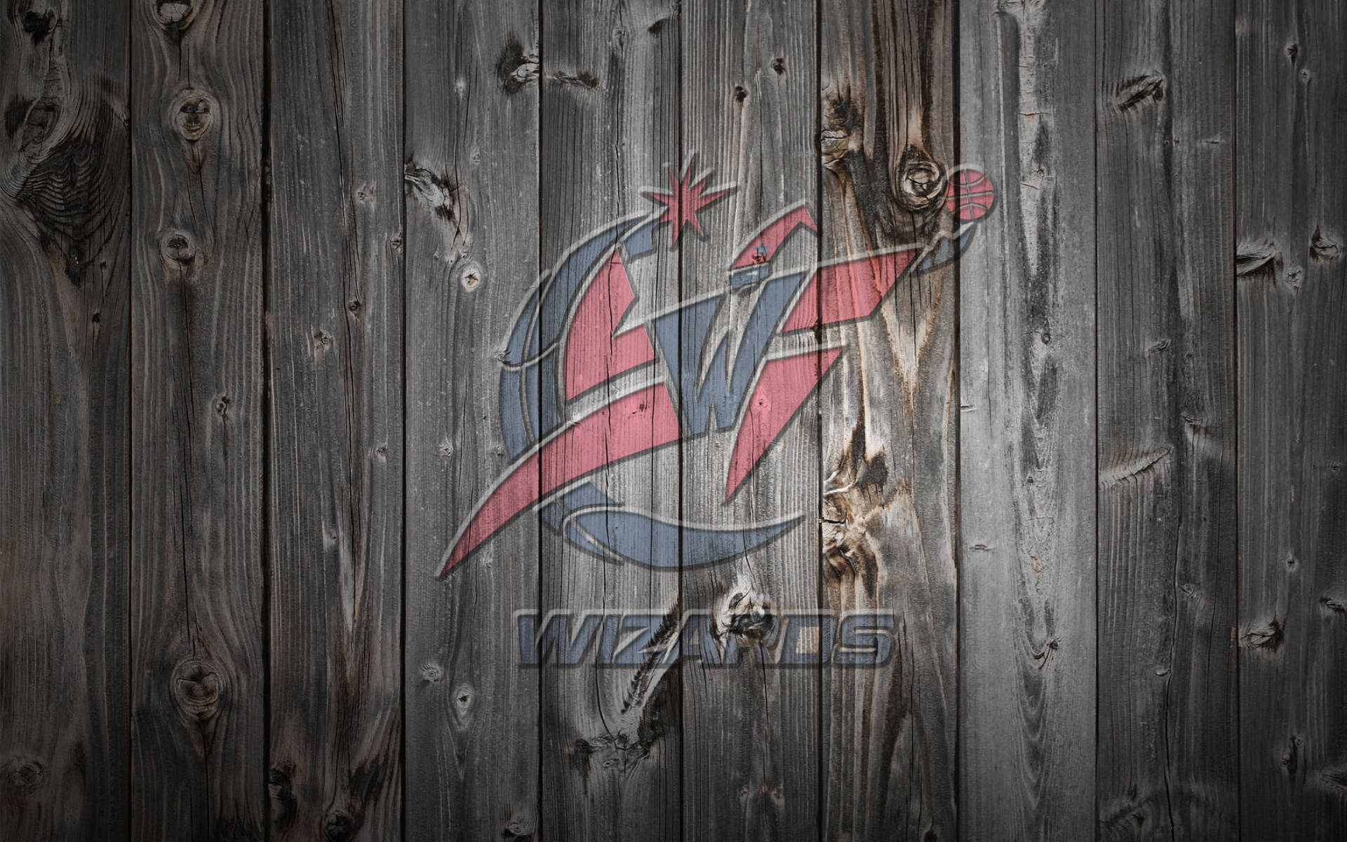 Washington Wizards, red, blue, Full HD Desktop Wallpaper