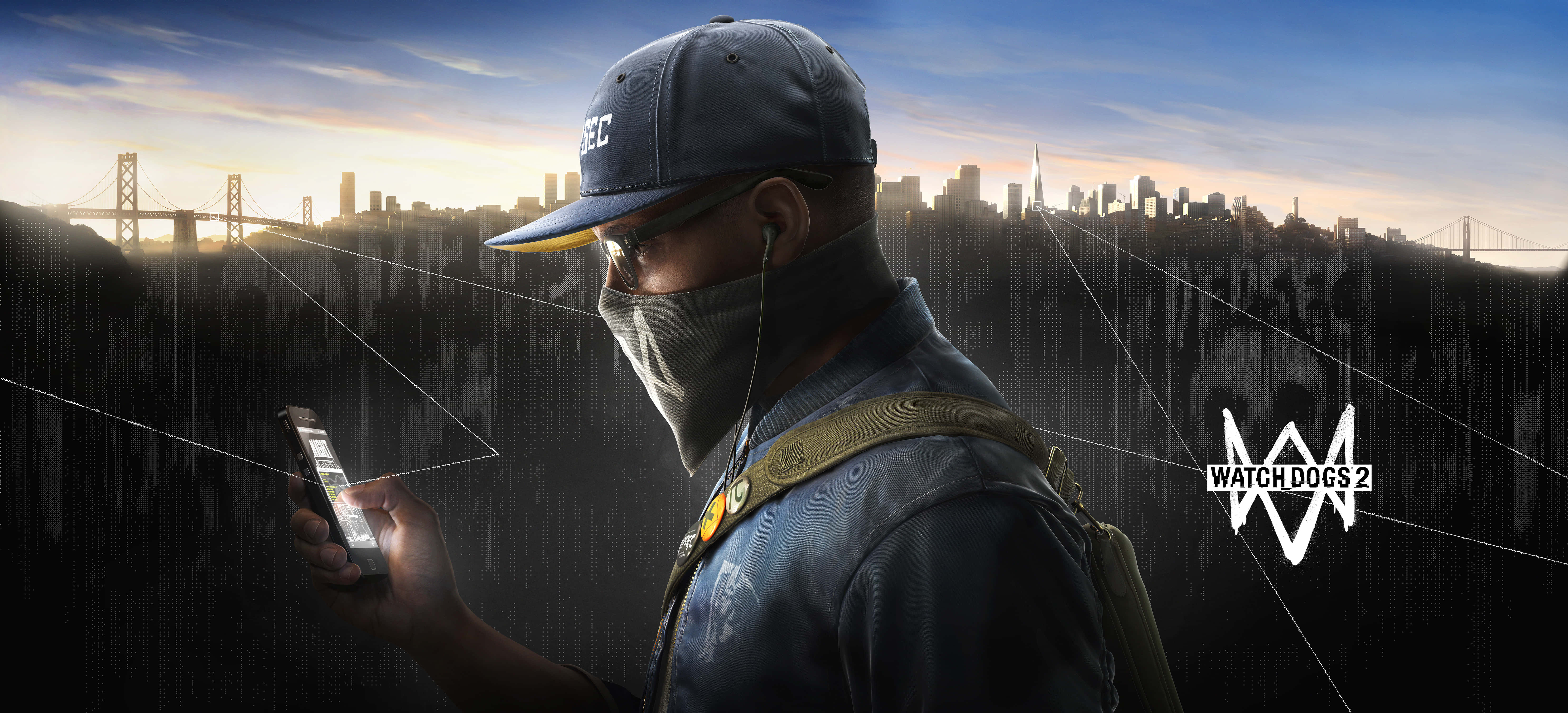Watch Dogs 2, PC, masked hacker, 5K Desktop Wallpaper