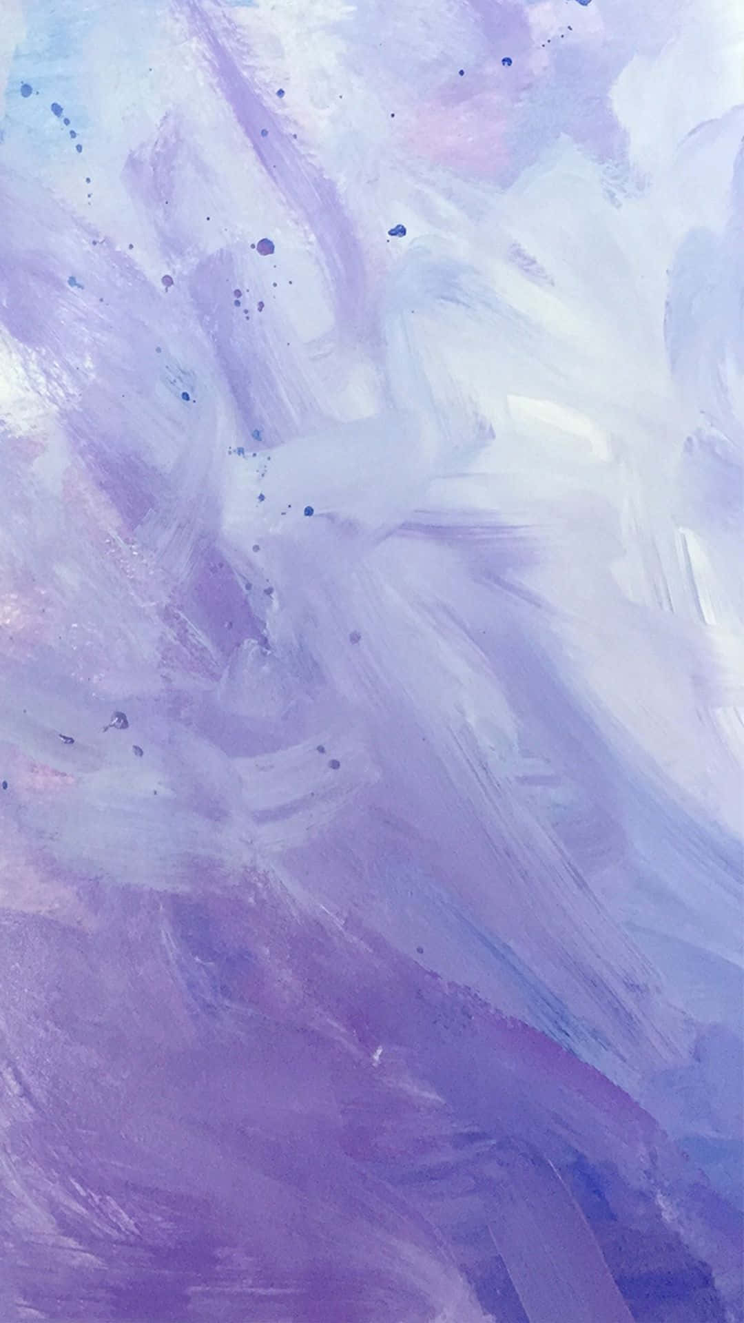 watercolor painting iPhone, lavender, white, Full HD Phone Wallpaper