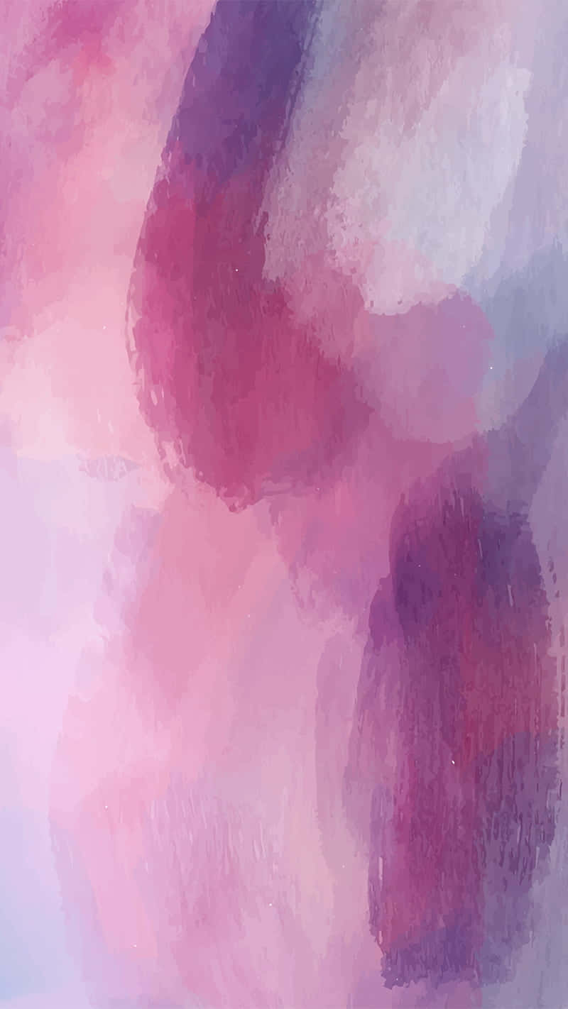 watercolor painting, pink, purple, HD Phone Wallpaper