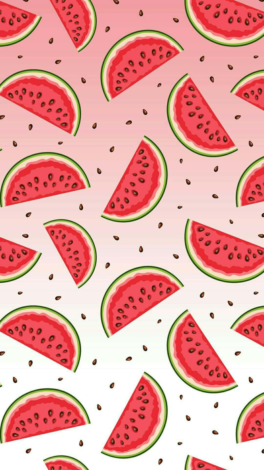 watermelon, pink background, black seeds, Full HD Phone Wallpaper