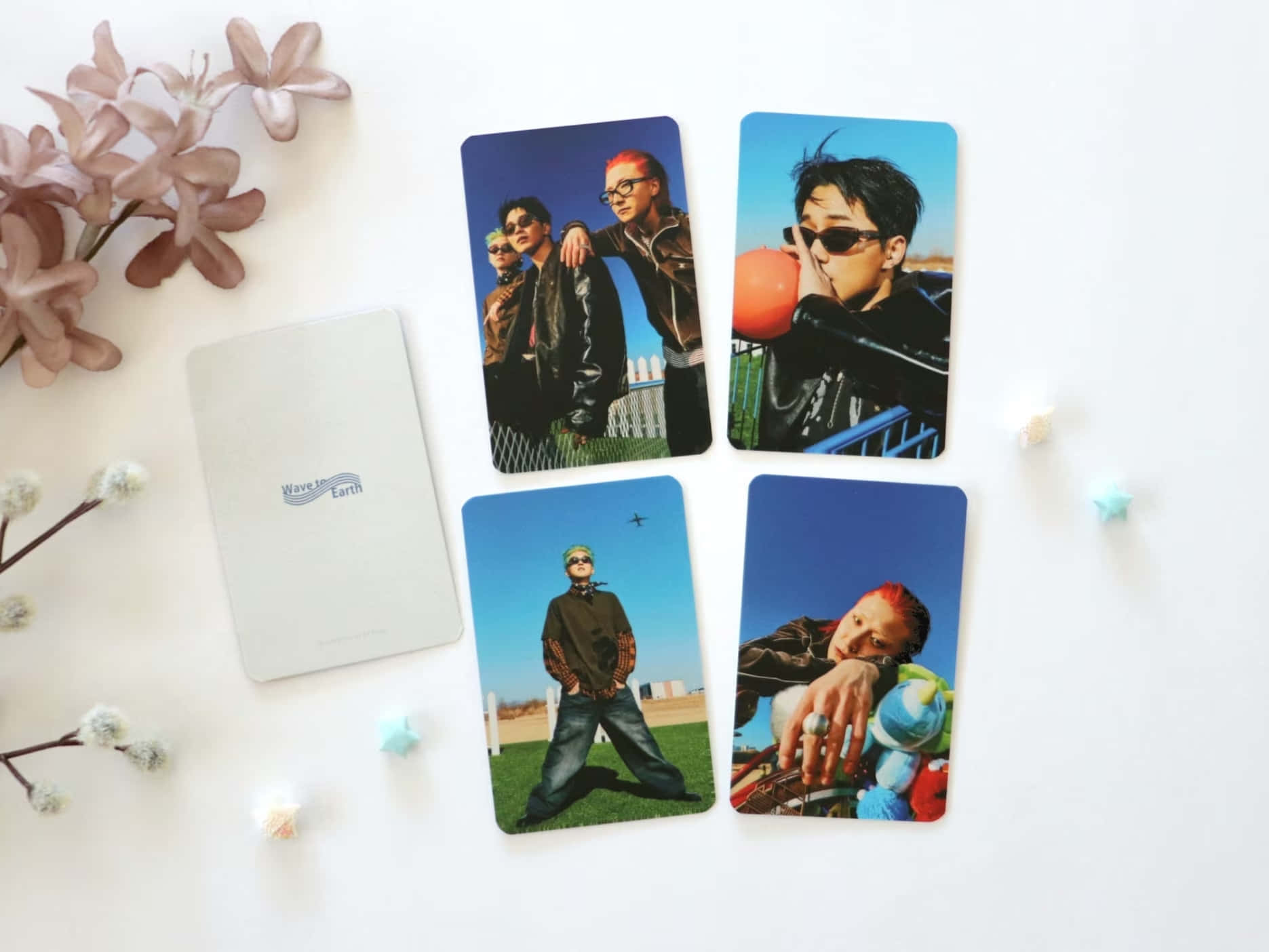 Wave To Earth, photo cards, floral backdrop, HD Desktop Wallpaper