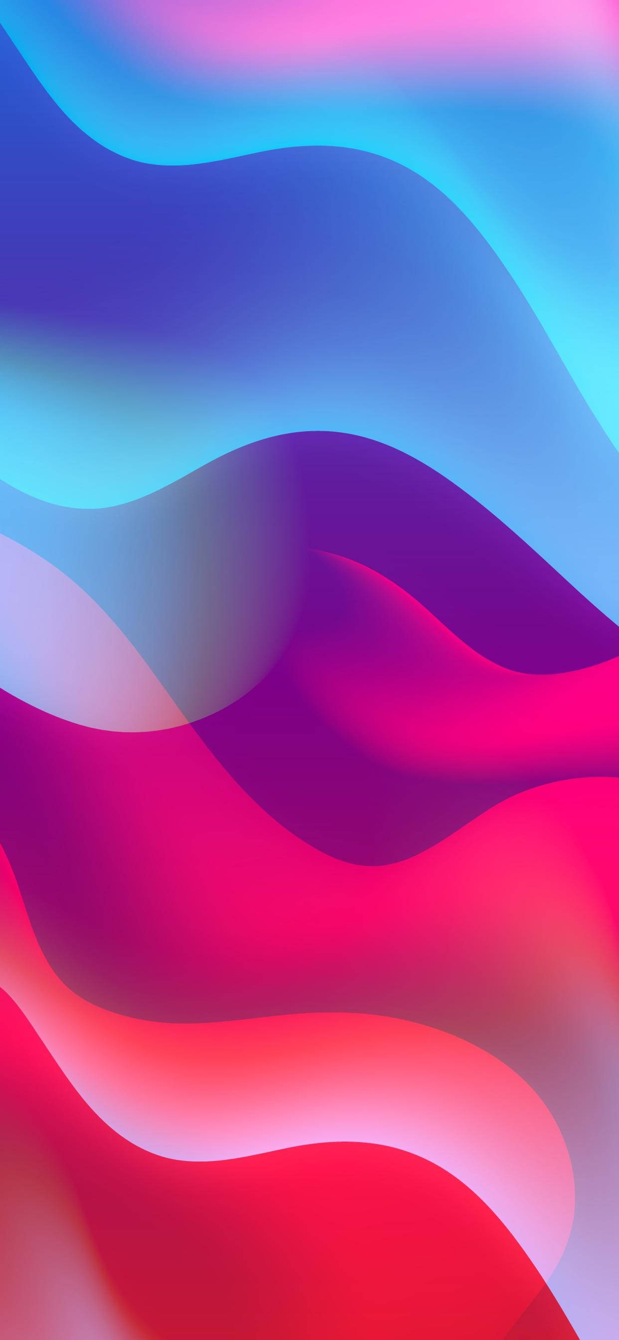 iPhone, blue, purple, 2K Phone Wallpaper