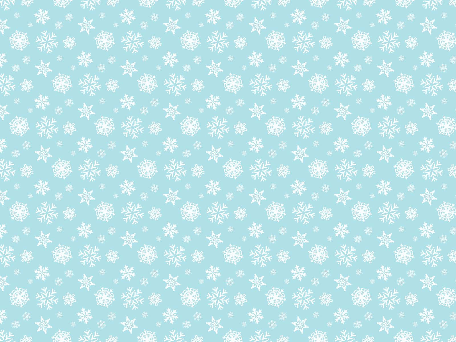 snowflake pattern, white snowflakes, soft light blue background, HD Desktop Wallpaper