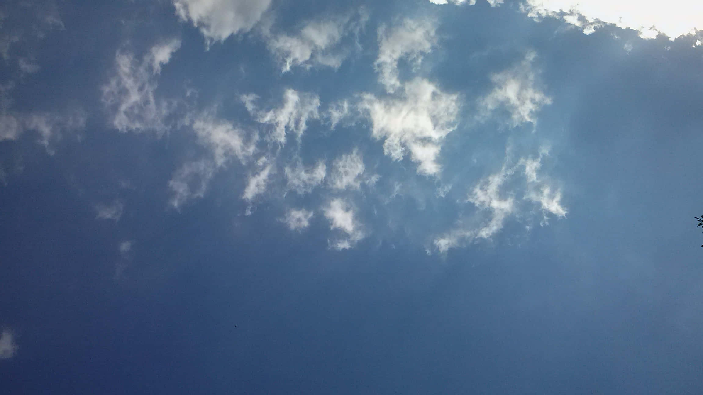 SKY-23, blue sky, wispy white clouds, Full HD Desktop Wallpaper
