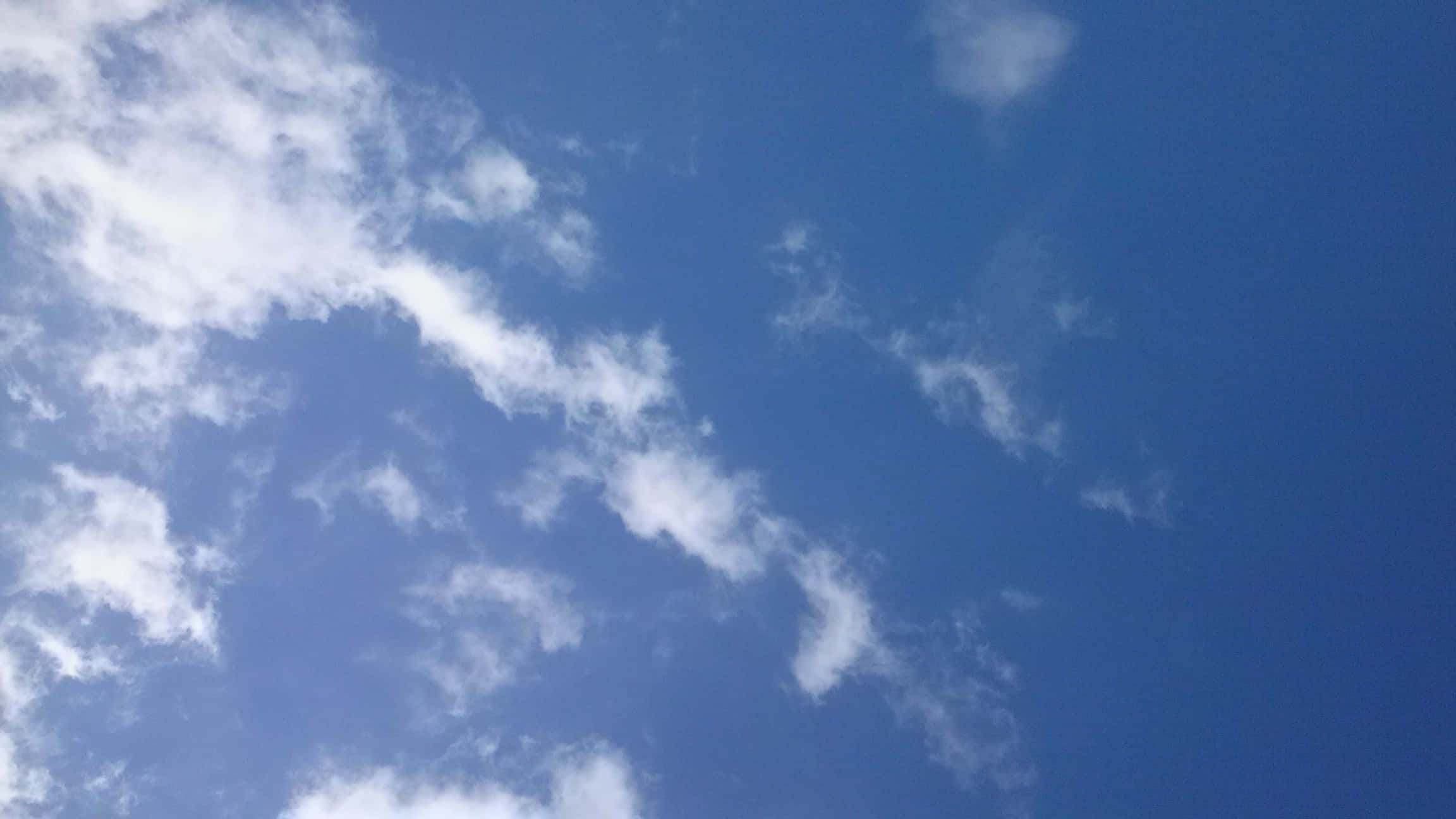 SKY-21, azure, wispy white clouds, Full HD Desktop Wallpaper