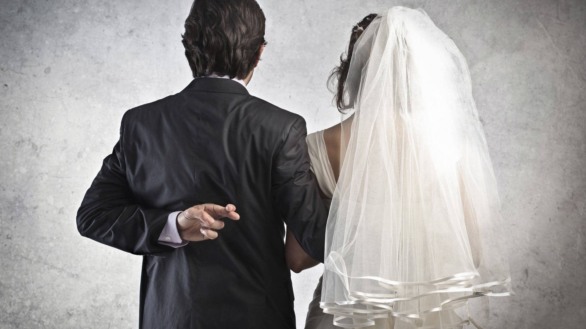 bride, groom, wedding attire, Full HD Desktop Wallpaper