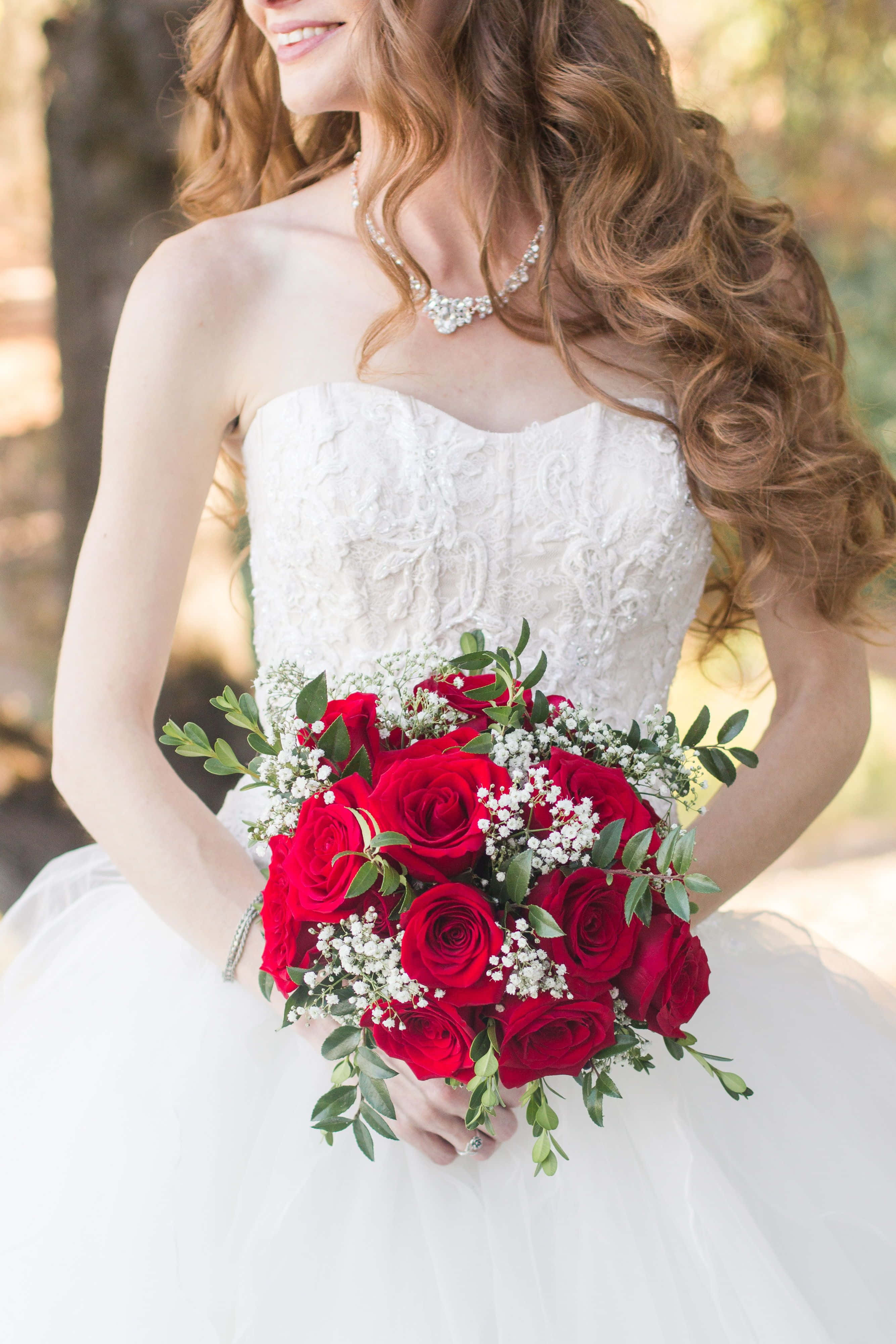 roses wedding 2668 x 4000 wallpaper, Elegant Roses Wedding Arrangement, white lace gown, 4K Phone Wallpaper